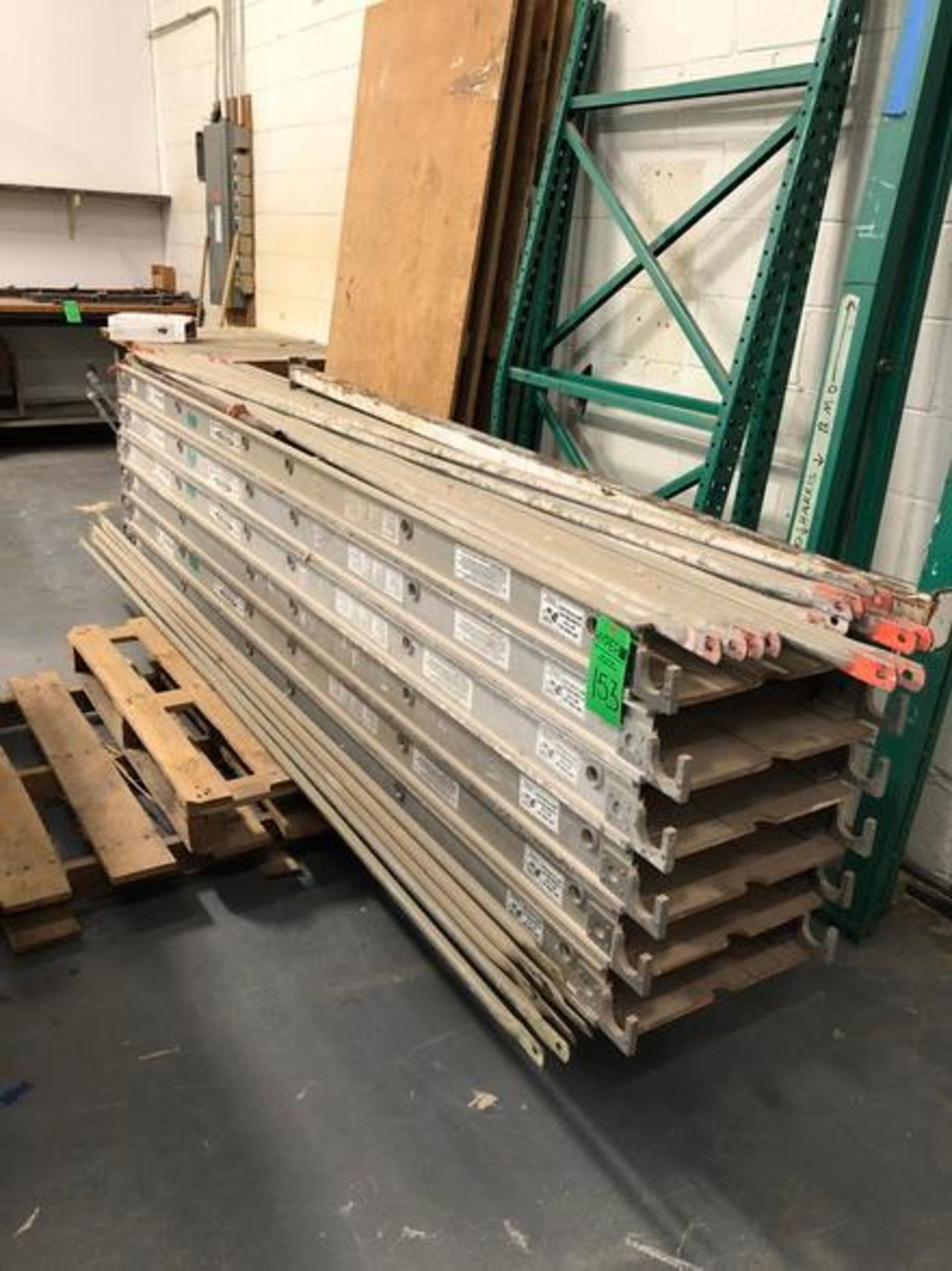 (7) Werner Model 5310-19 Aluma-Plank Scaffold Decks, Rated 10Ft. Cap. Load: 75lbs