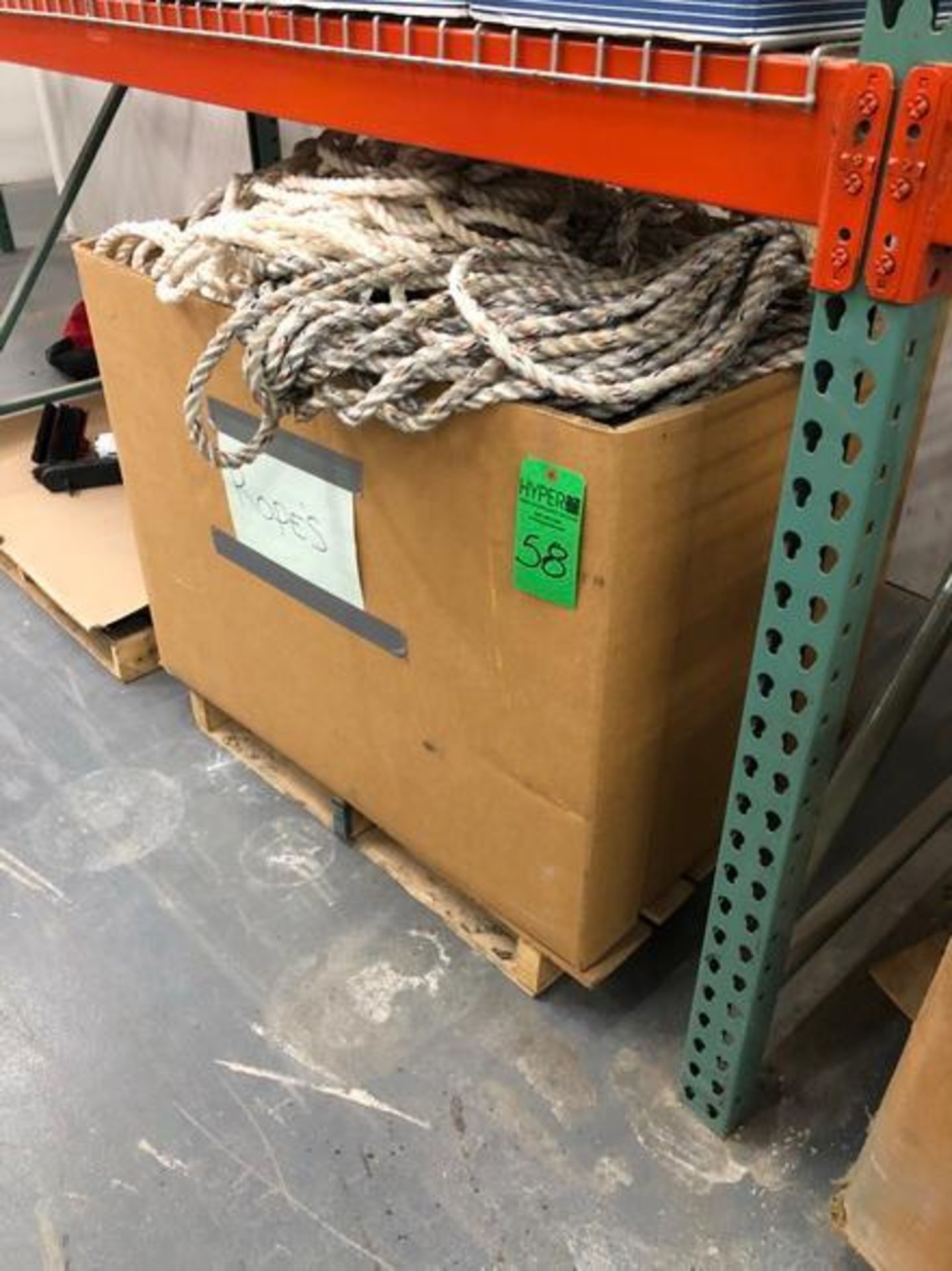 Large Quantity of Assorted Ropes in Box - Image 6 of 6