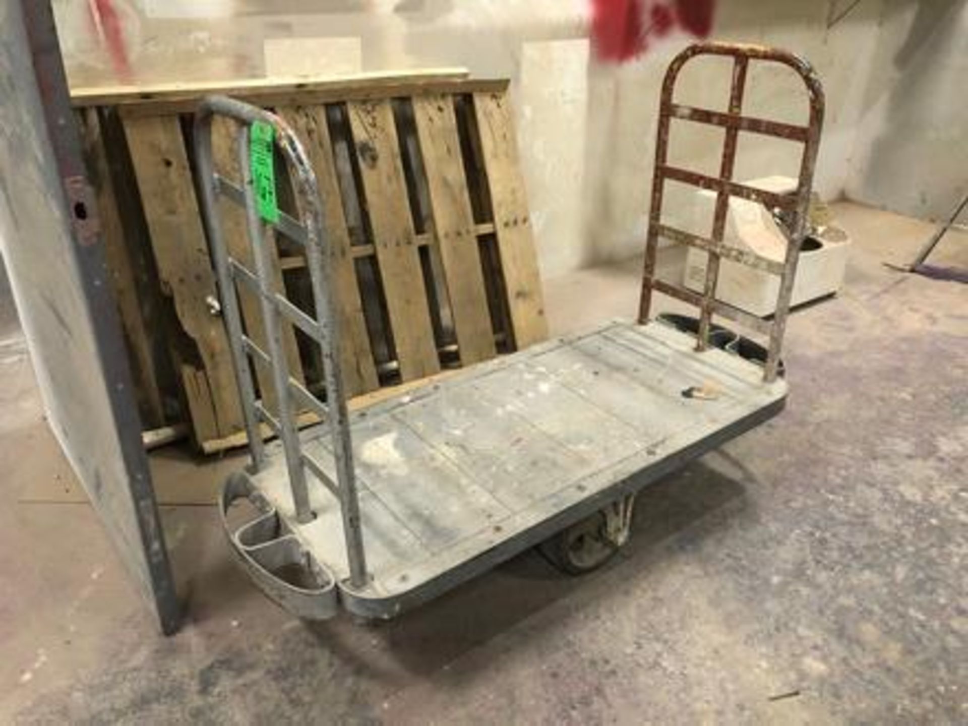 Industrial Railroad Cart, Size H 37.5 in. x W 69.5 in. x D 36 in.