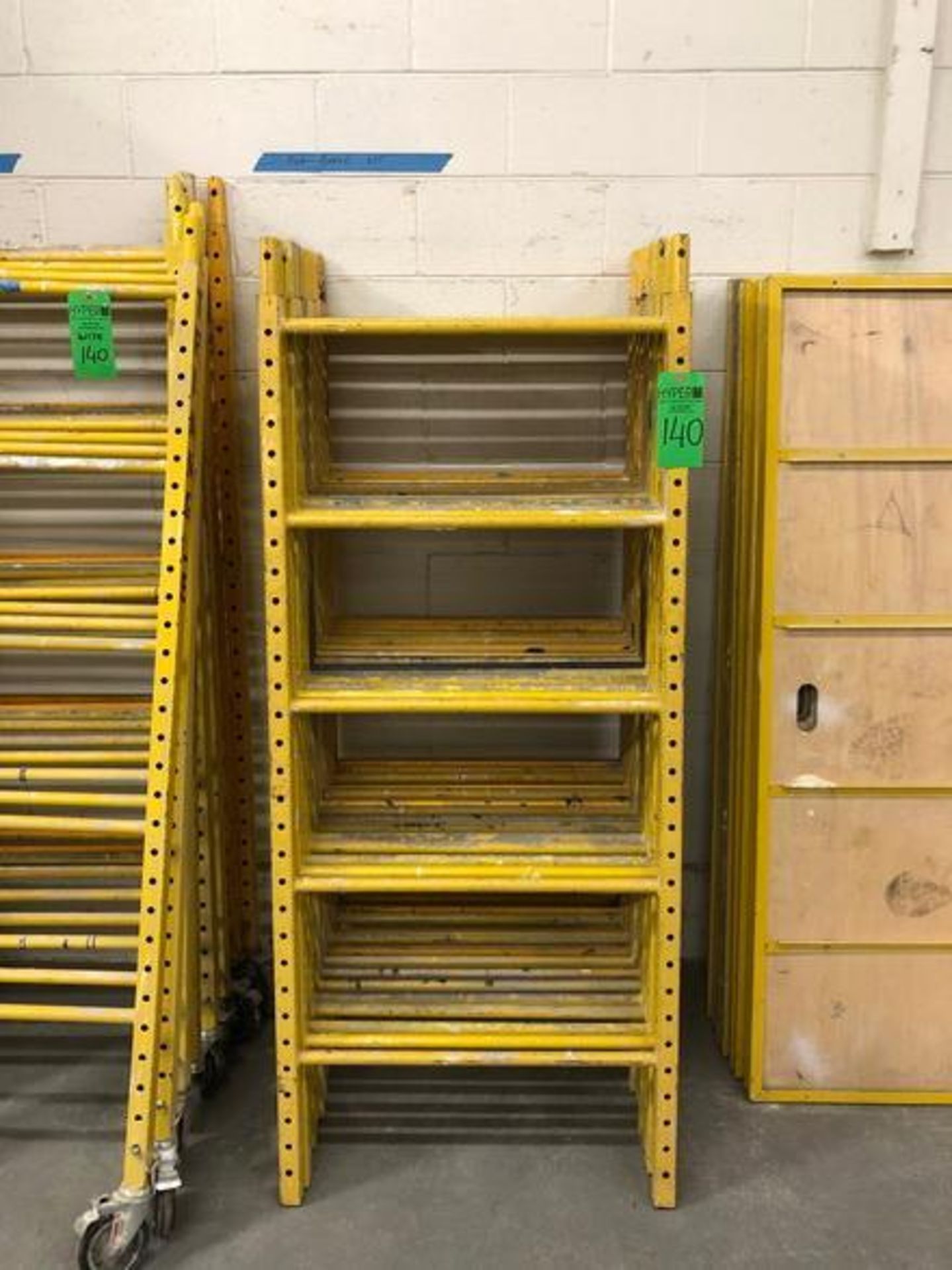 Large Quantity of Assorted Scaffold Tower Steel 6 ft. Platform Height, 6 ft. 3" Overall Height, 1000 - Image 2 of 14