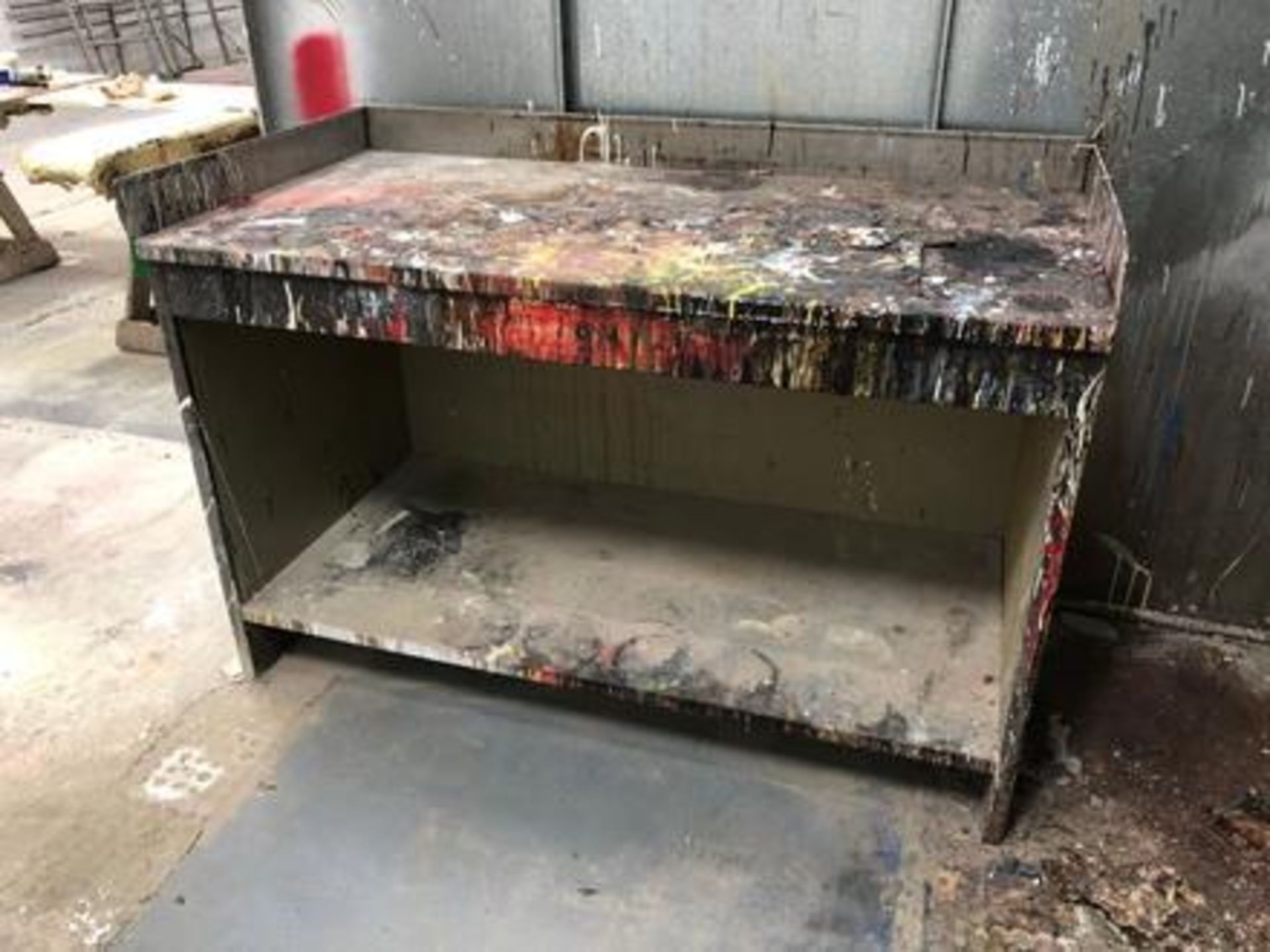 Steel Work Bench Size 30"x 60" - Image 2 of 3