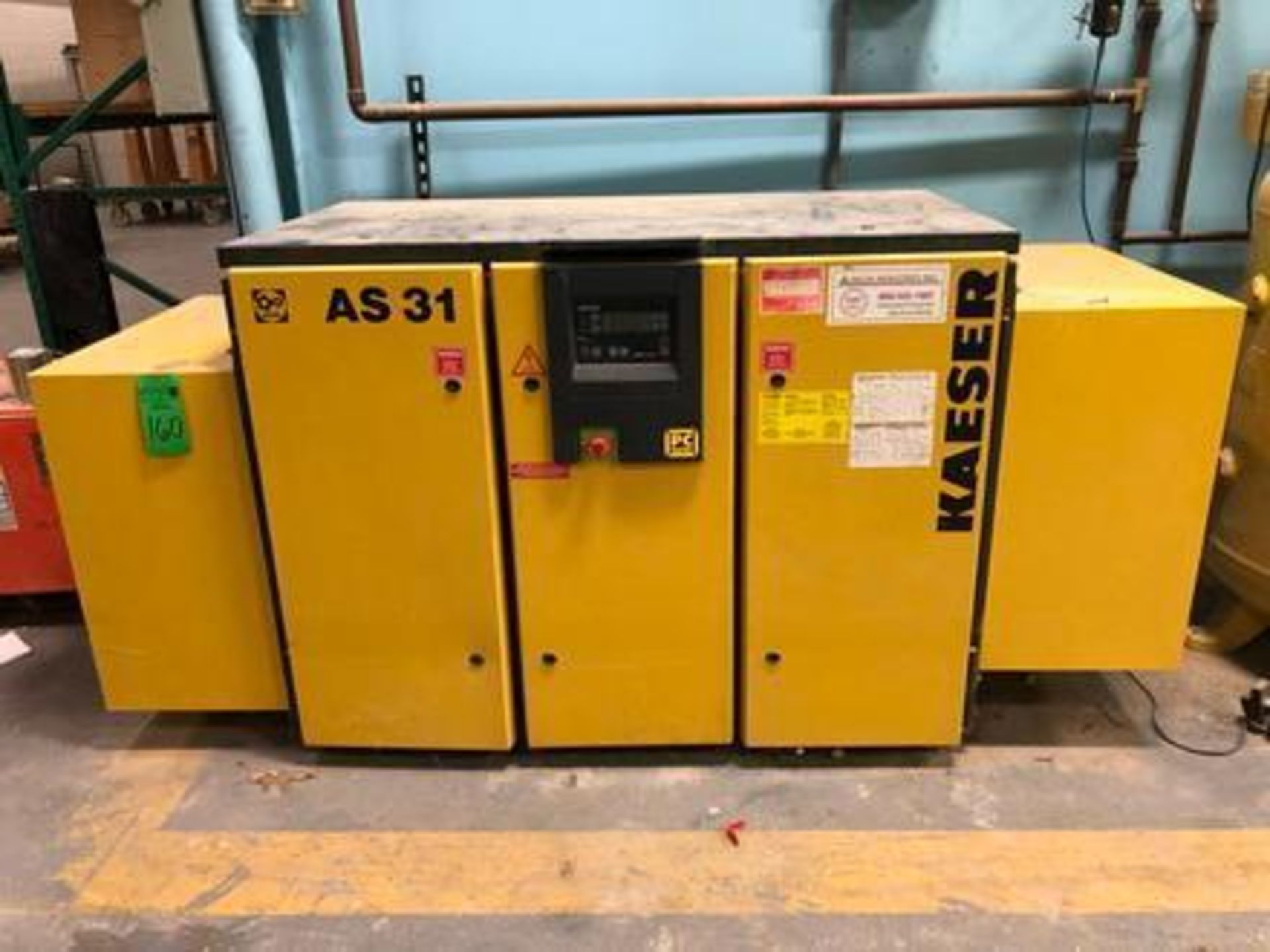 Kaeser 25 HP KRD100 AS31 Air Compressor S/N: K100A1151609902014 (1999) - Image 2 of 15