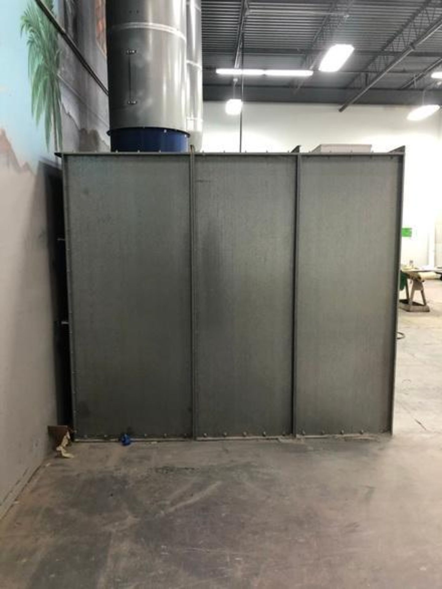 Dwyer Filter Back Paint Spray Booth, 6Ft. x 7Ft. x 6Ft. w/Exhaust Stack Kit (No Duct Past the First - Image 3 of 11