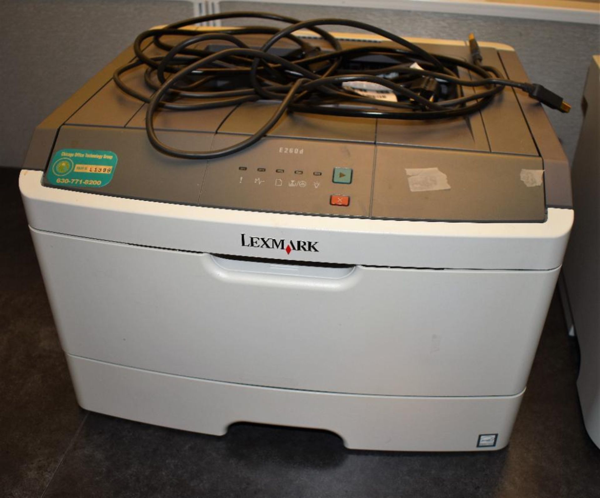 Assorted Printers c/o: HP LaserJet Model N/A, (2) Lexmark E260d Laser Jets, (5) Assorted HP (est) La - Image 2 of 9