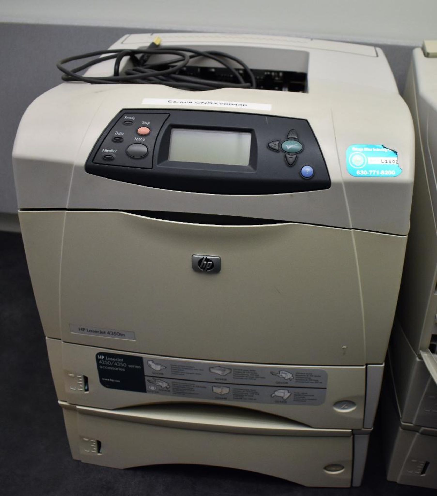 (4) HP LaserJet 4350tn Laser Printers - Image 3 of 4