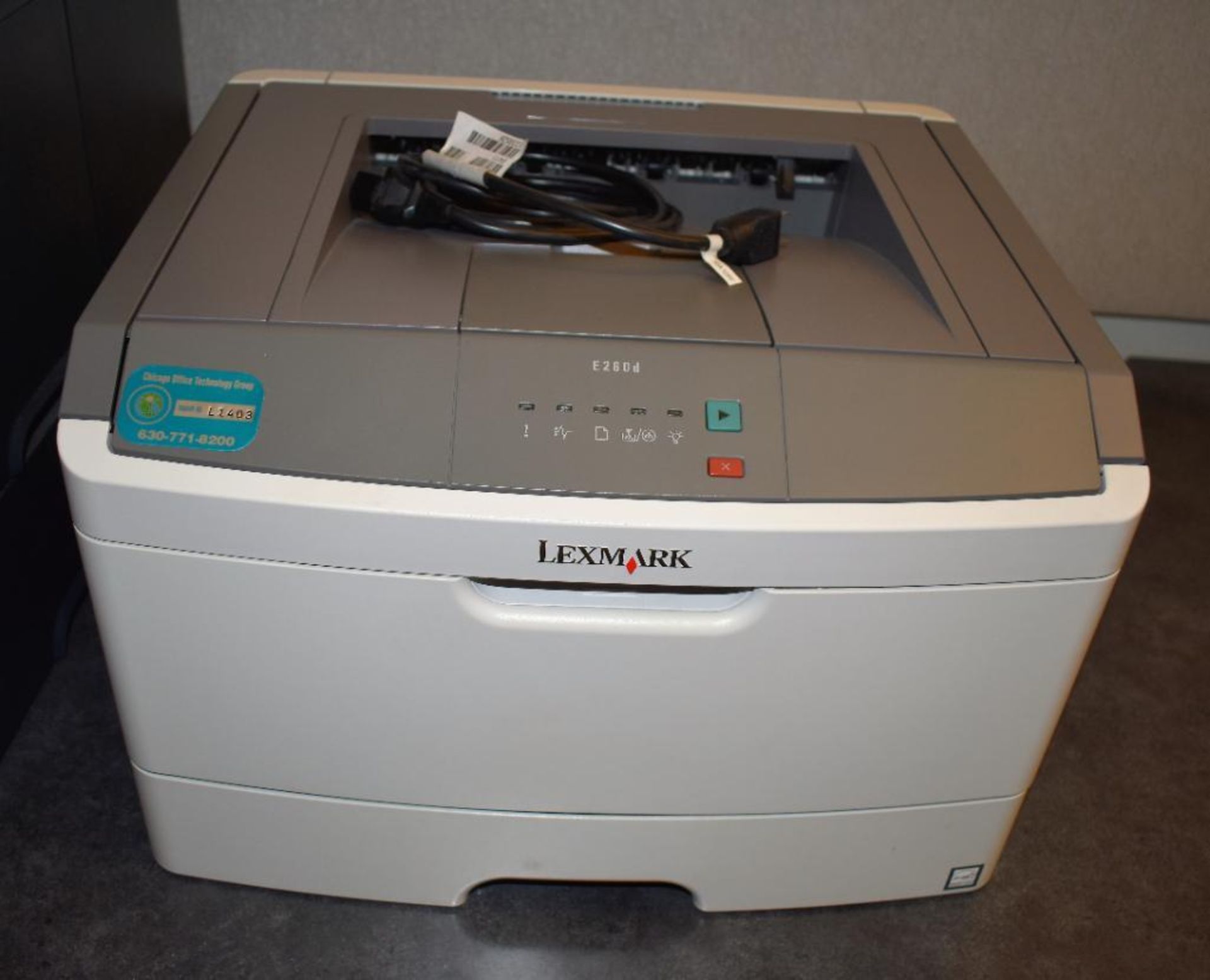 Assorted Printers c/o: HP LaserJet Model N/A, (2) Lexmark E260d Laser Jets, (5) Assorted HP (est) La - Image 3 of 9