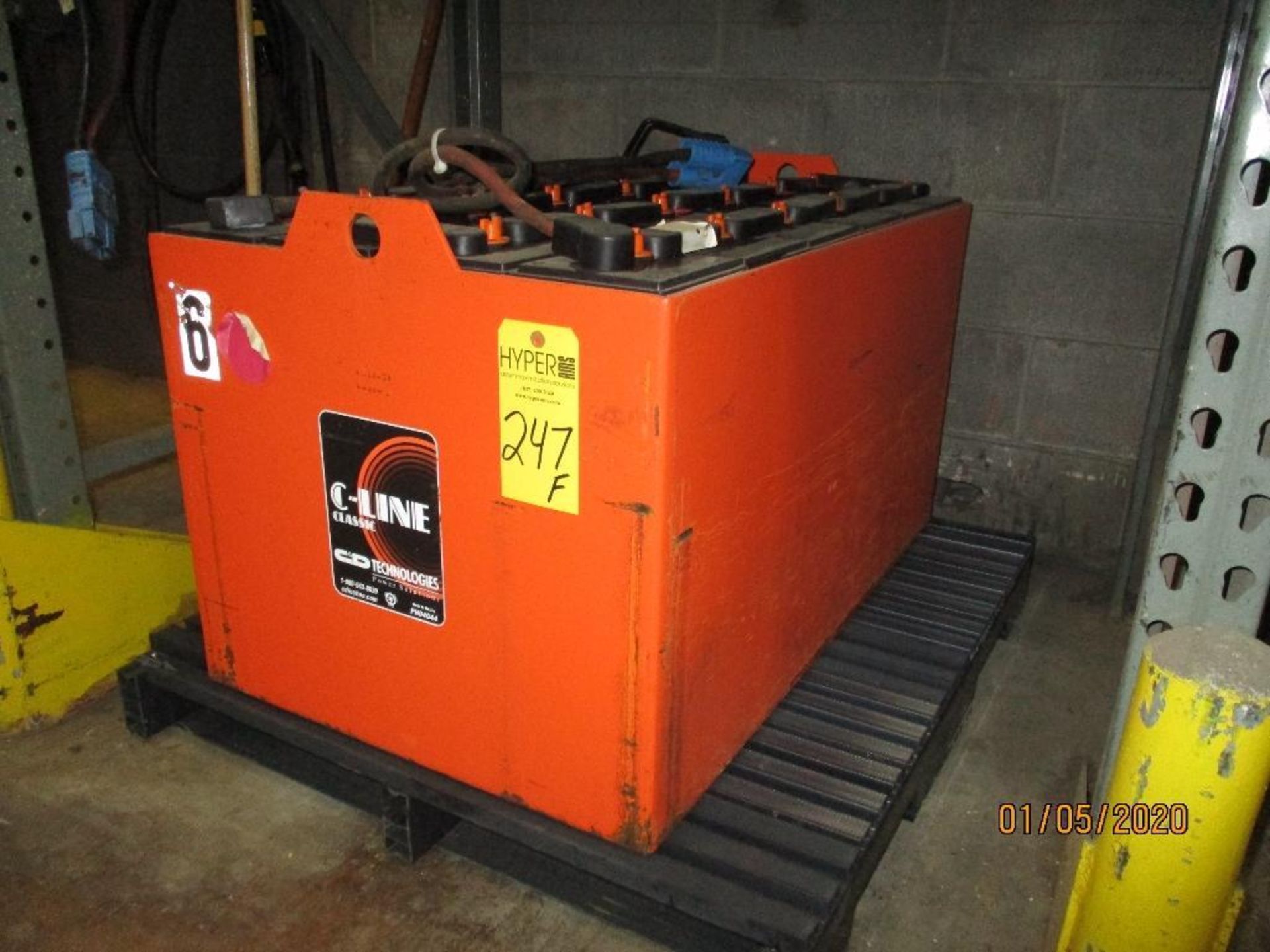 C-Line Forklift Battery (6) 24v