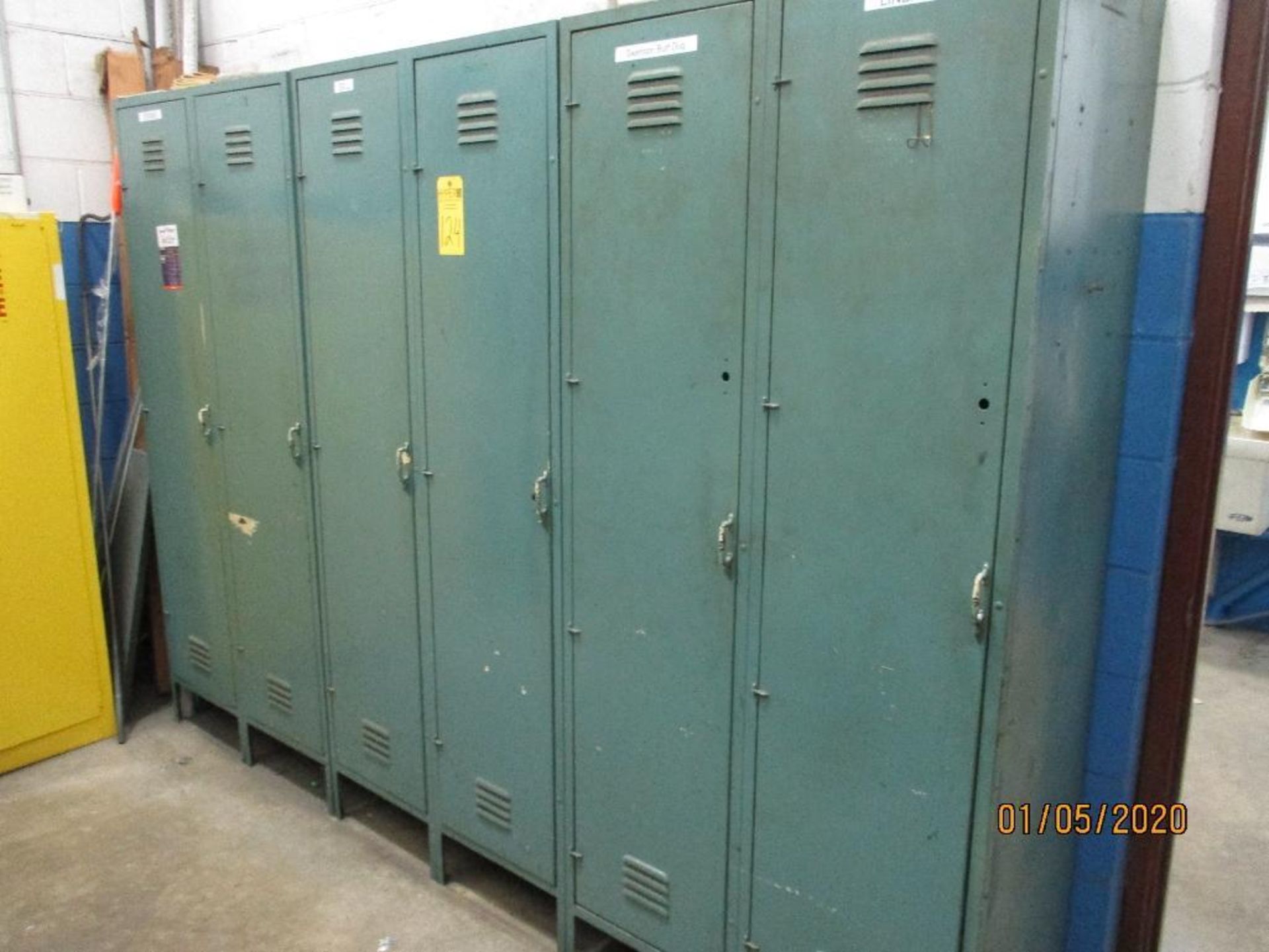 Three 2 Door Lockers