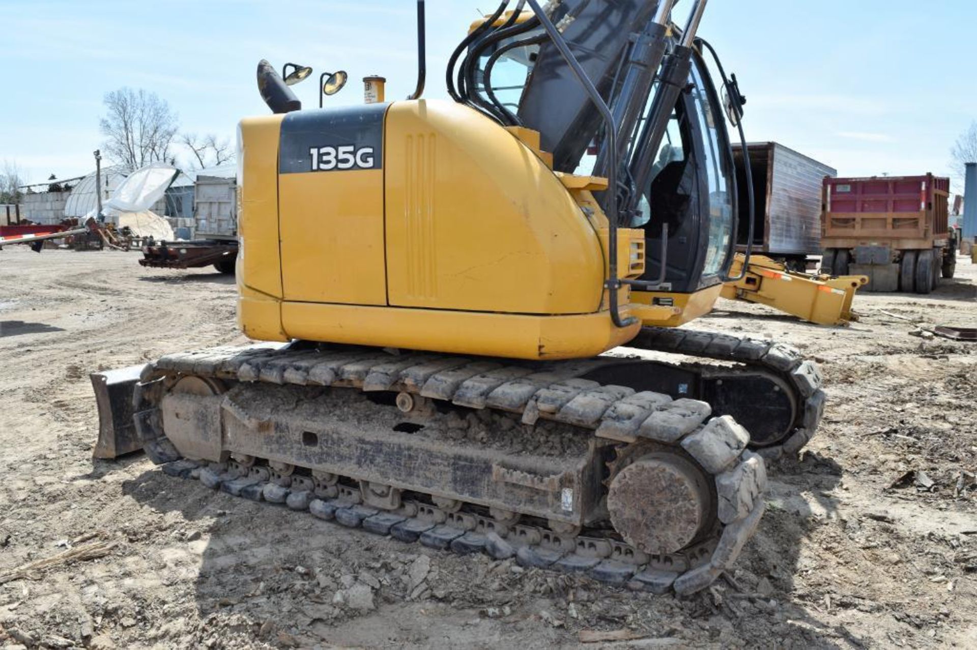 John Deere Model 135G Hydraulic Excavator S/N: 1FF135GXAEE400830 (2015) 1-24" Q/C Digging Bucket, 1- - Image 10 of 62