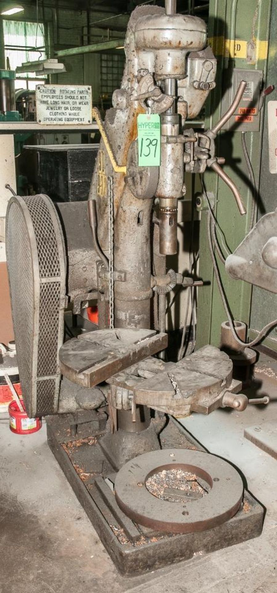 Barnes 20" Round Column Drill Press