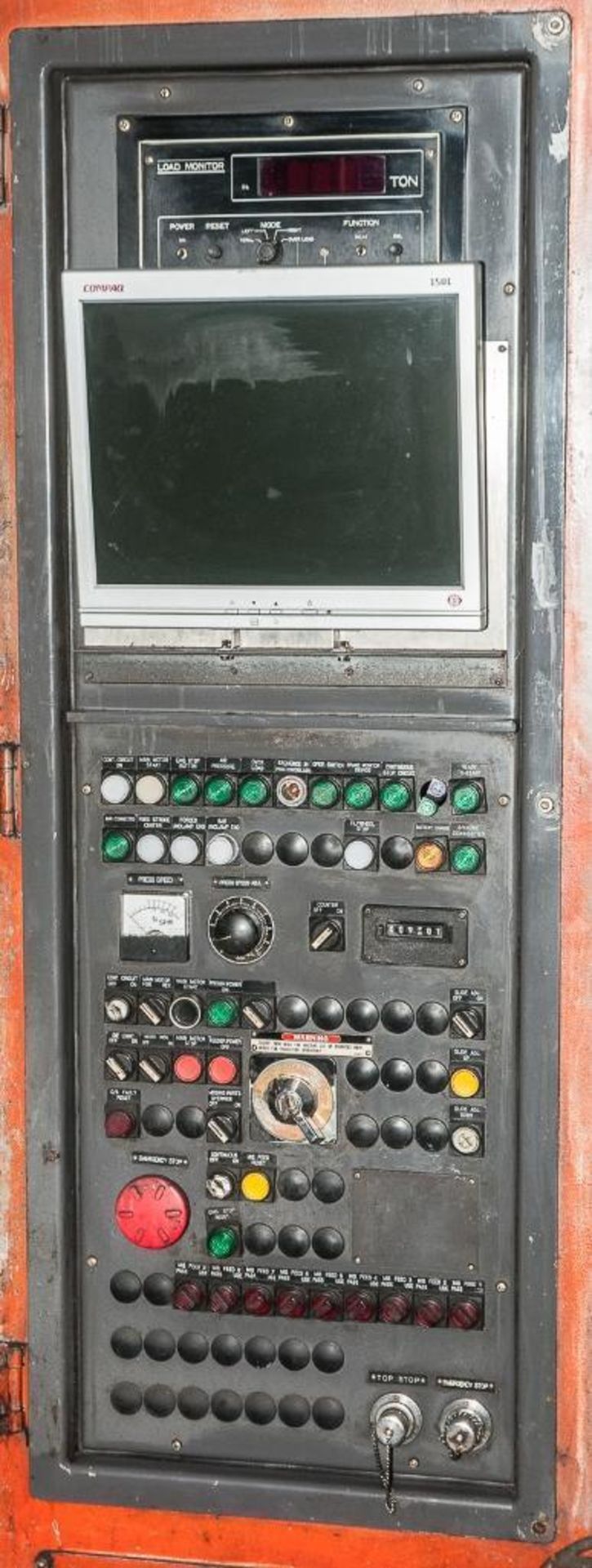 Komatsu Model E2G400 400 Ton Eccentric Geared Transfer Press, S/N 10002, (1984), Link Drive, 15-25 s - Image 6 of 14