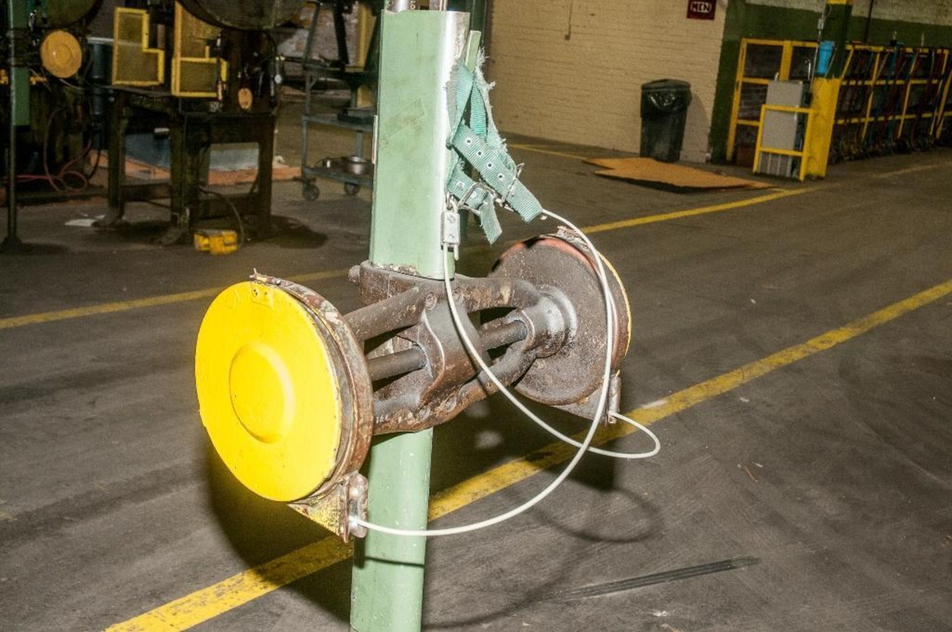 V & O 50 Ton Geared OBI Press, S/N 50-S-661, Air Actuated Mechanical Clutch, Safety Pullback, Asset - Image 3 of 6