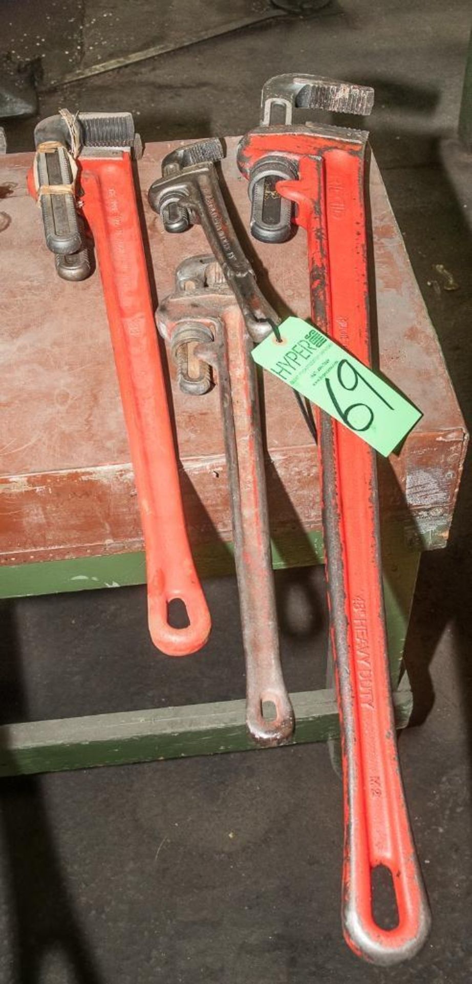 48", 36", 24", 18" Pipe Wrench's