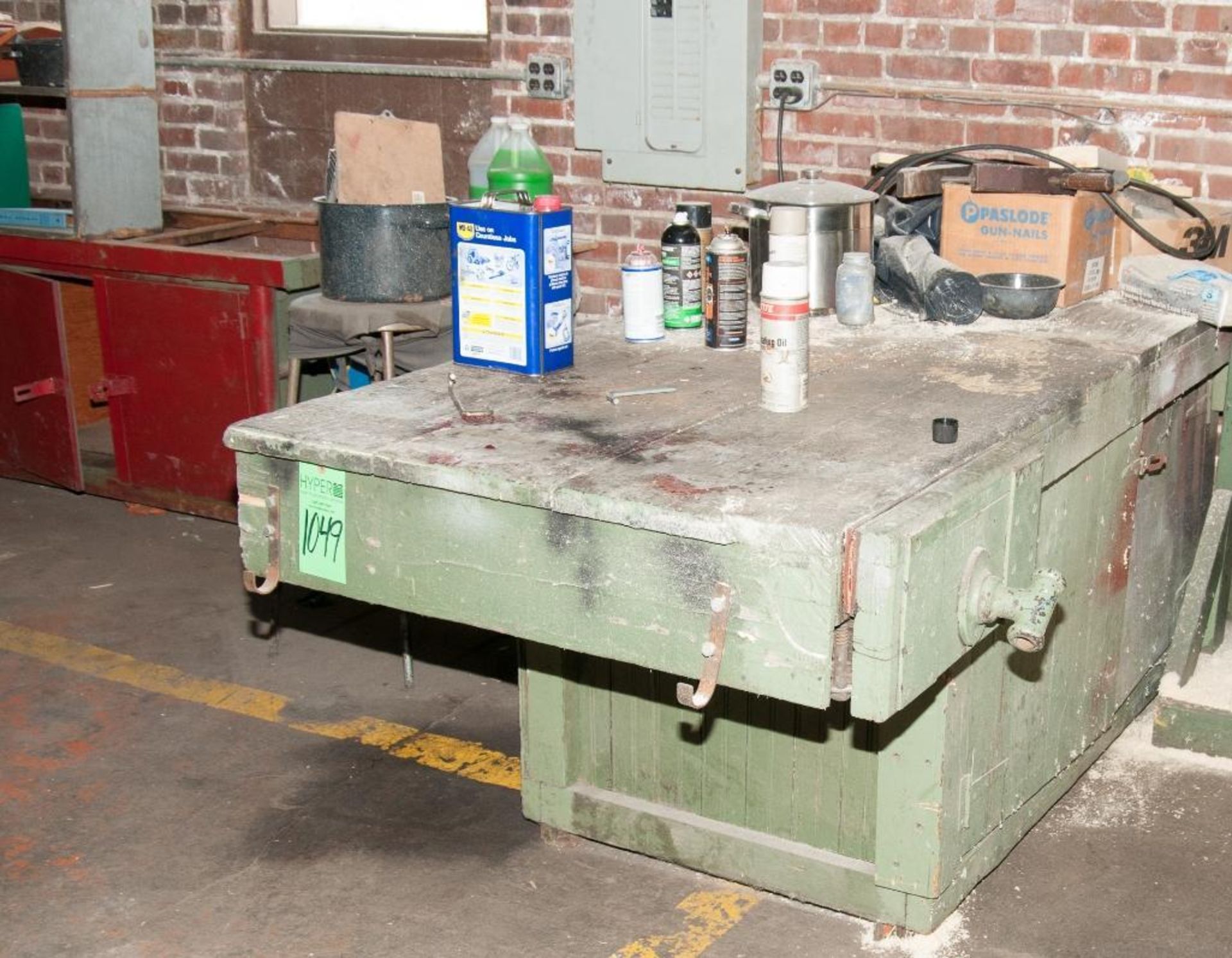 Cabinet and Two Work Benches - Image 2 of 4