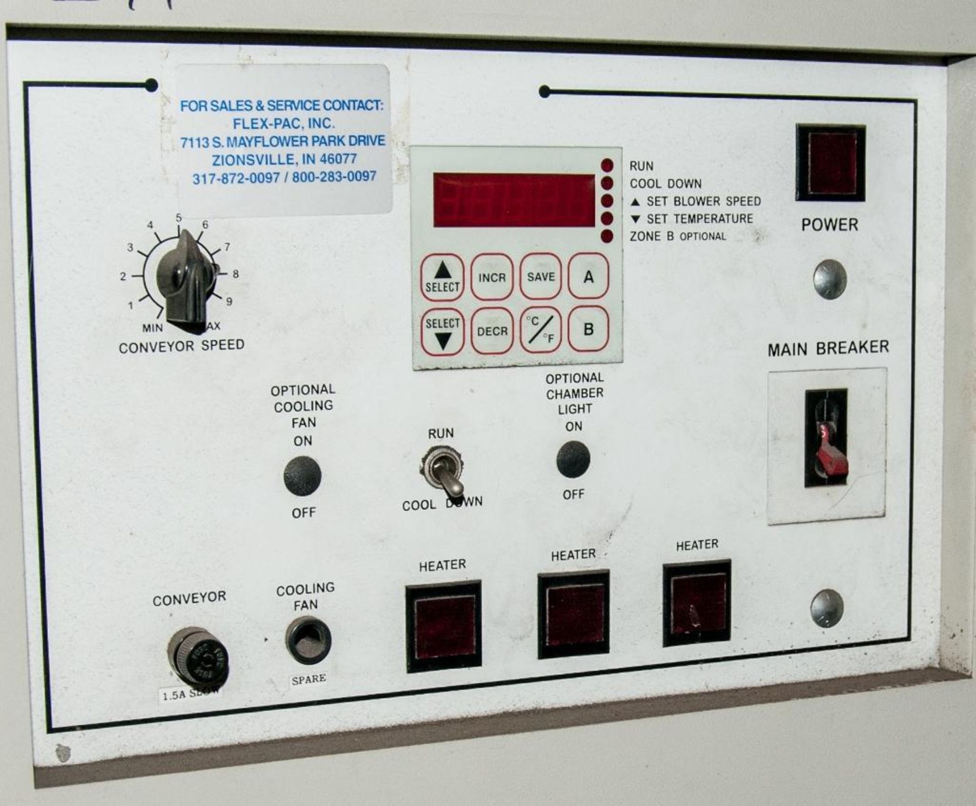 Interpack Model IT-2412 Shrink Tunnel, 208/240 V, 3 Ph, S/N IT241200035 - Image 2 of 3