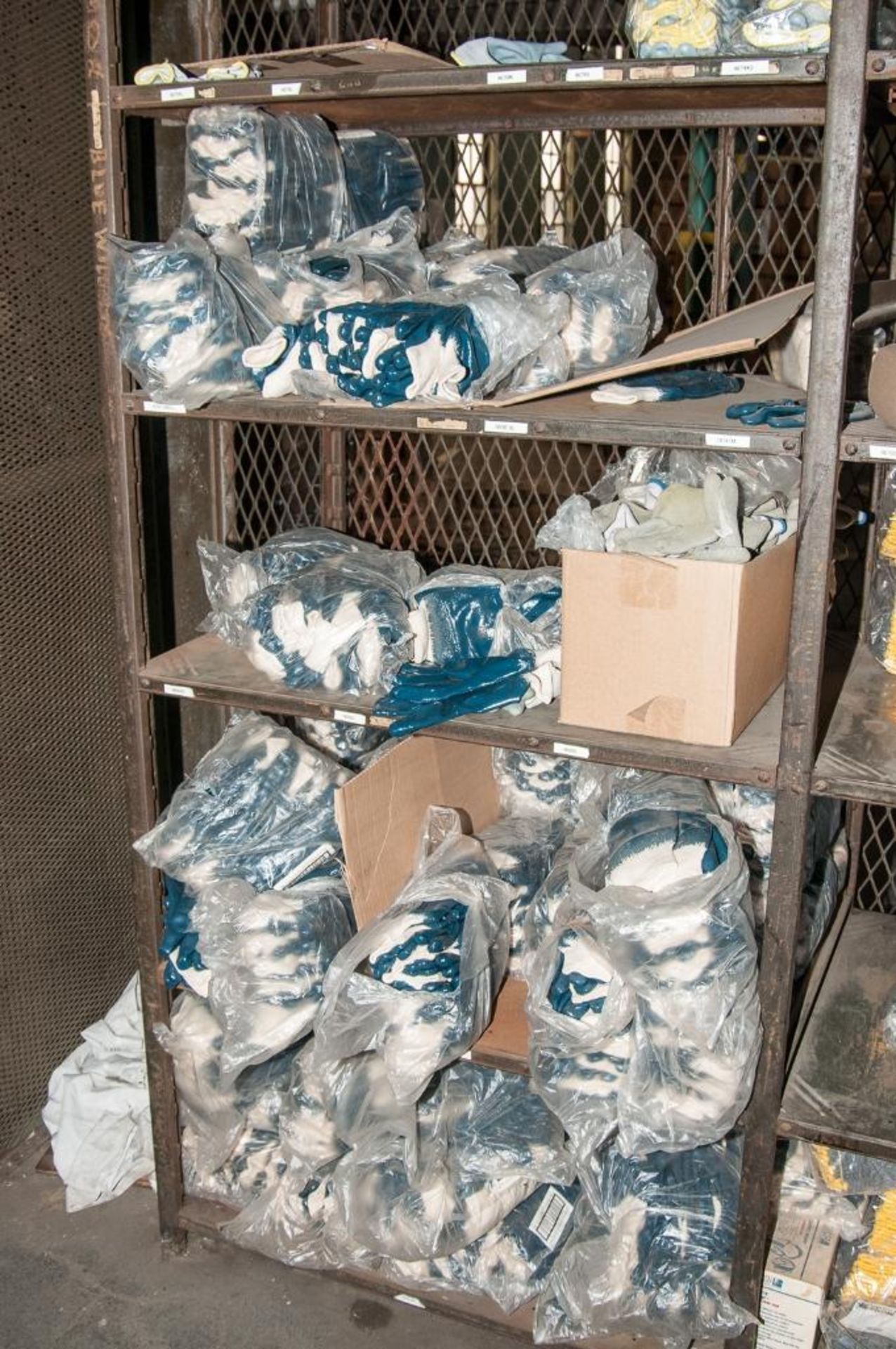 Shelf with Gloves and Shear Blades - Image 2 of 5