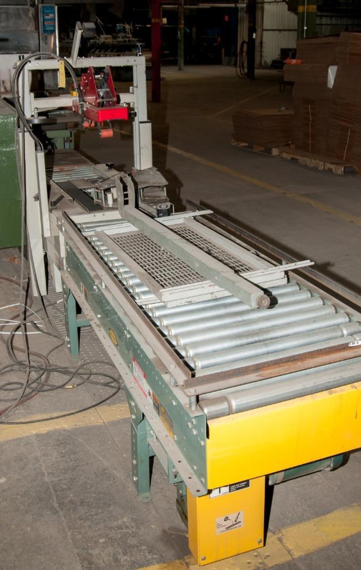 3M 200A Adjustable Case Sealer, 115V, S/N 15220 whit Hytrol Conveyor - Image 5 of 5