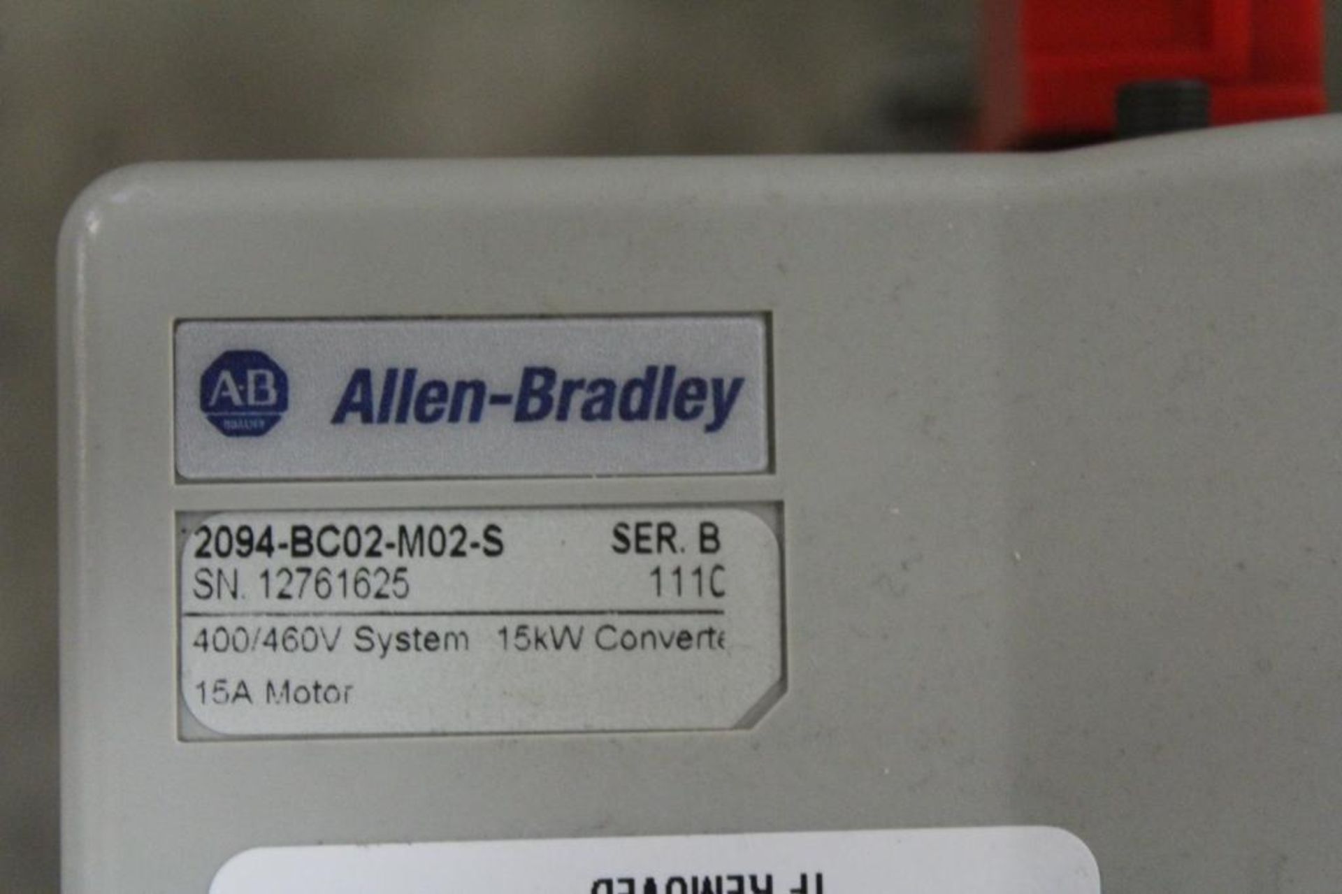 Allen-Bradley 2094-BC02-M02-S Kinetix Drive - Image 2 of 2