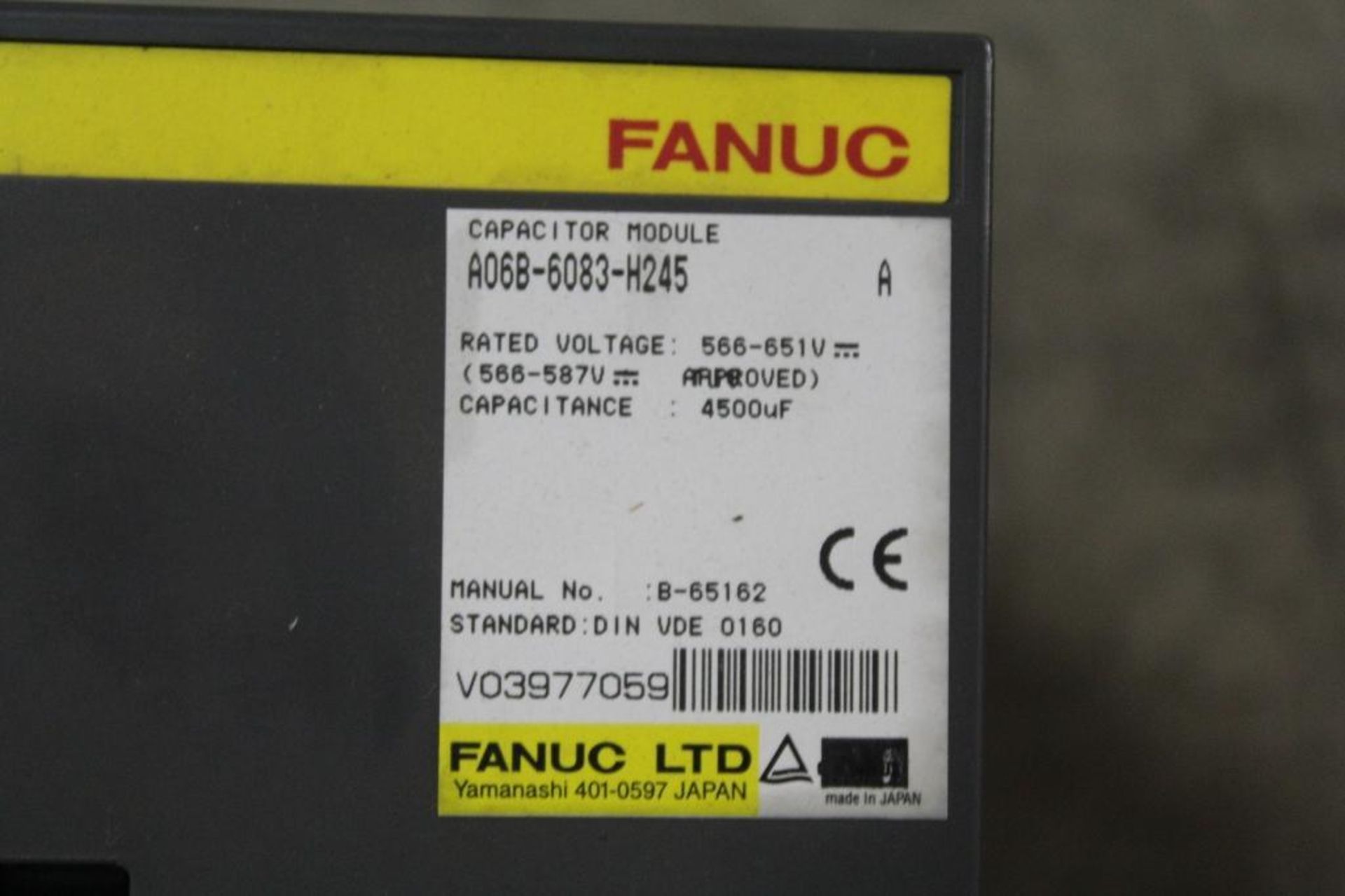 Fanuc A06B-6083-H245 Capacitor Module - Image 2 of 2