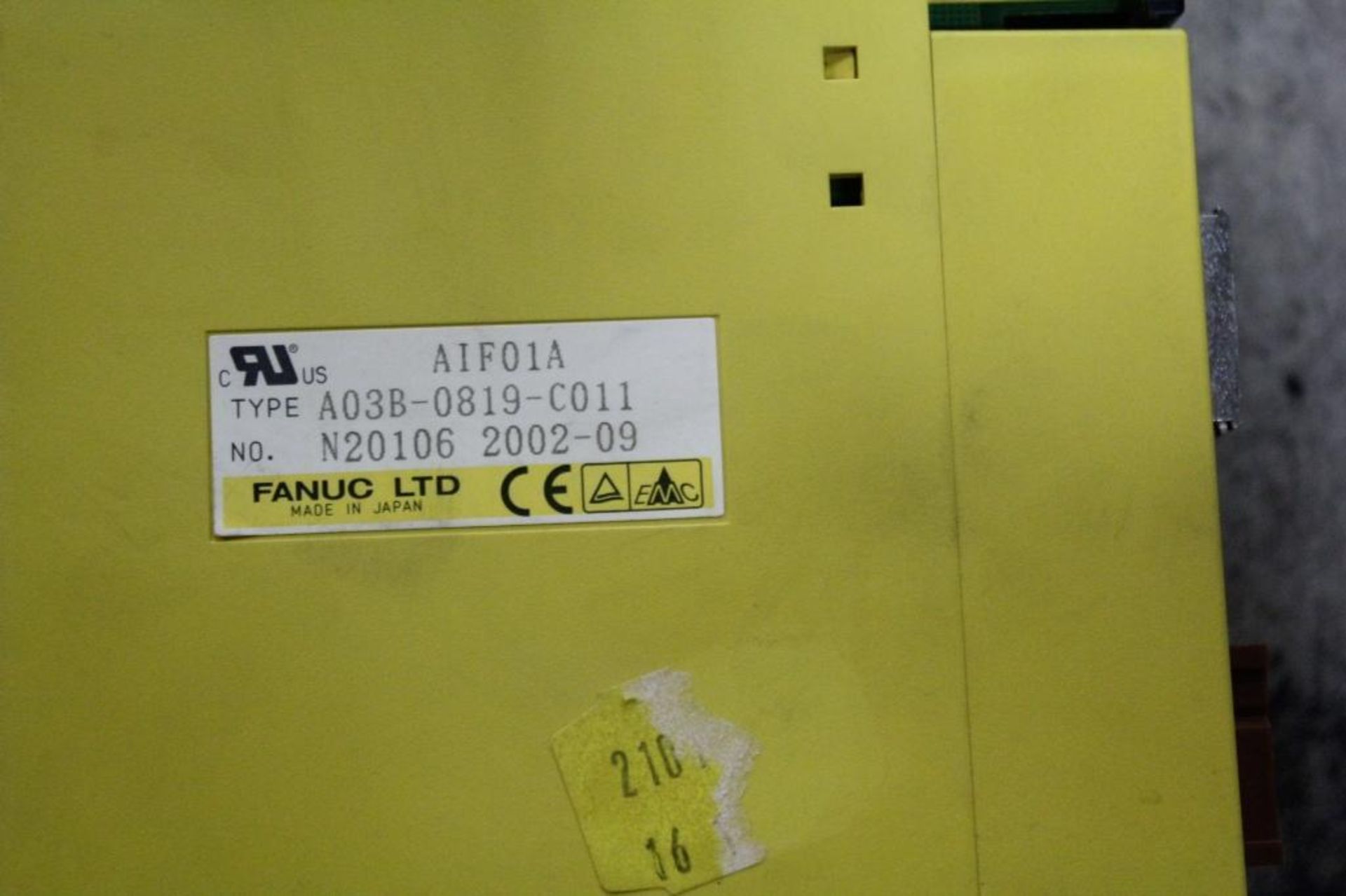 (Lot of 2) Fanuc A03B-0819-C011 Card - Image 2 of 2