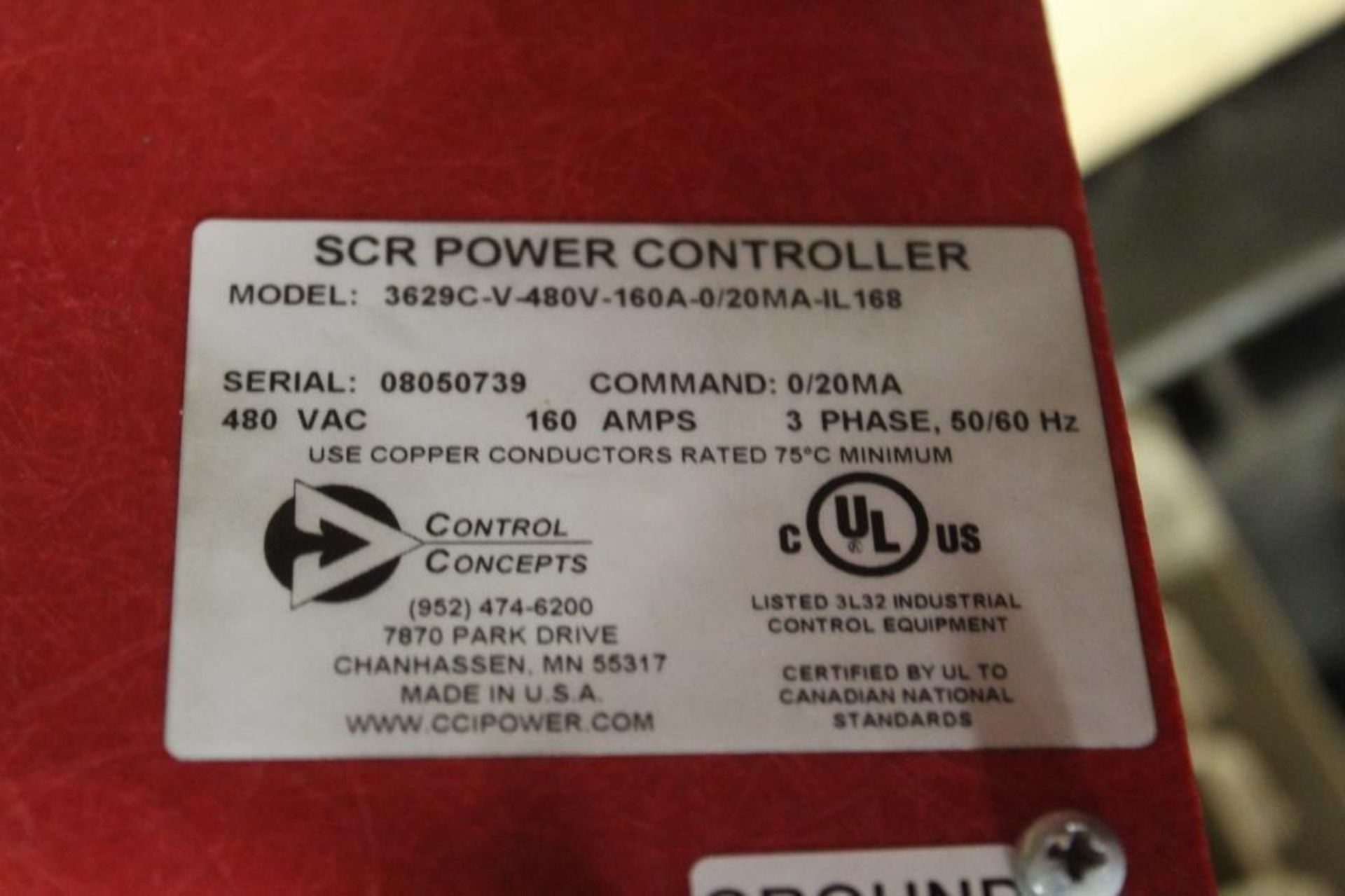 (Lot of 2) Control Concepts 3629C Drive - Image 2 of 2