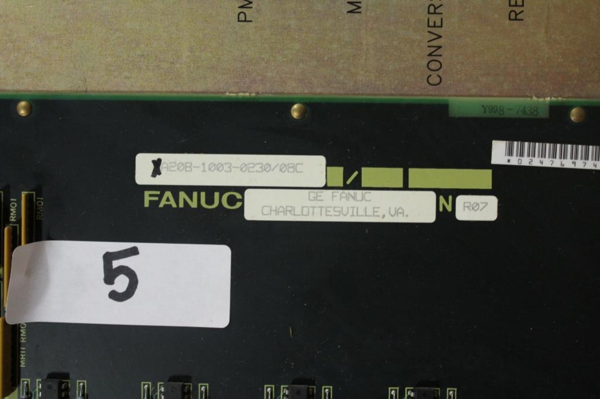 Fanuc A20B-1003-0230/08C Board - Image 2 of 2