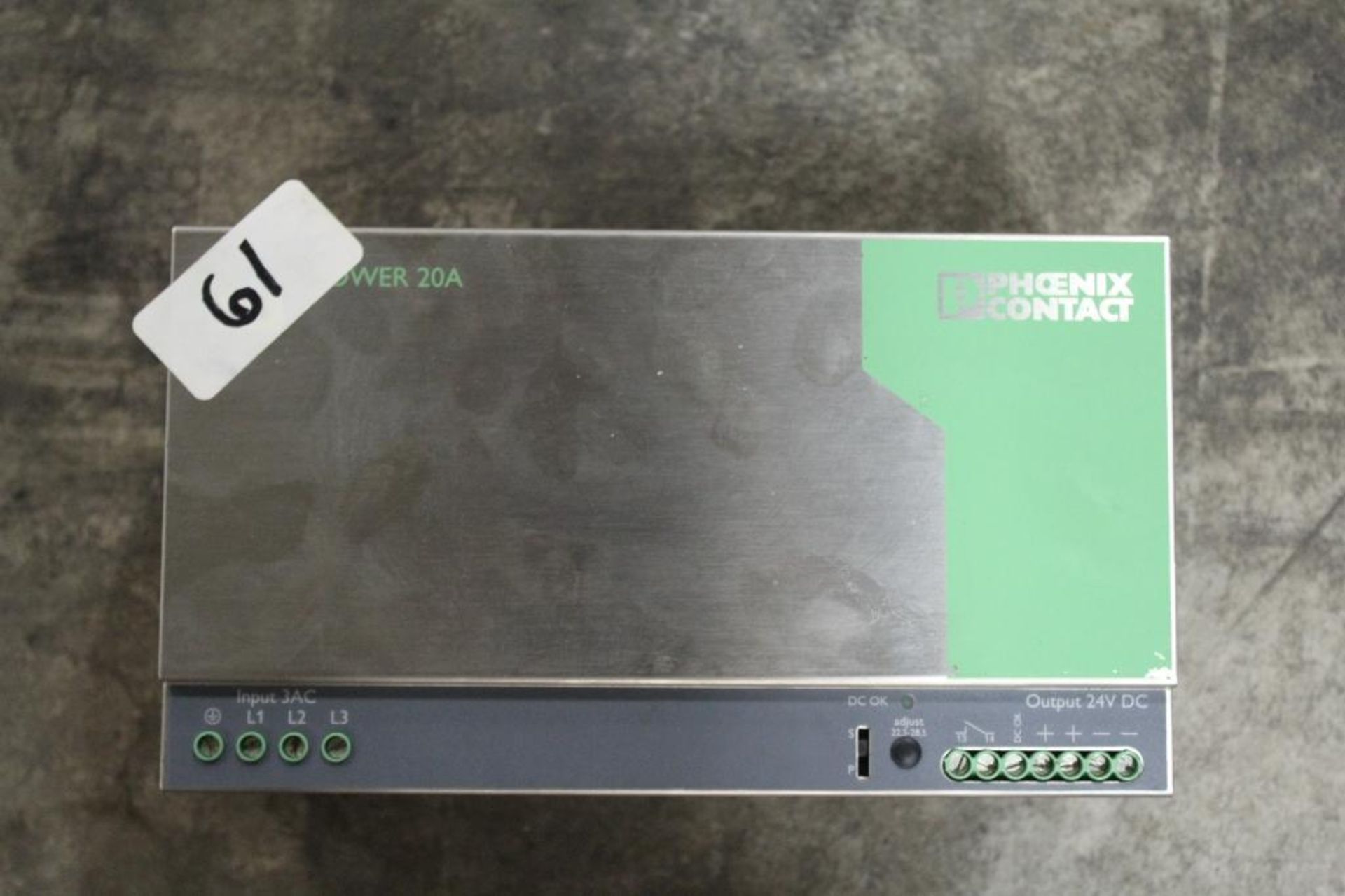 Phoenix Contact Quint-PS-3X400-500AC/24DC/20/F Power Supply