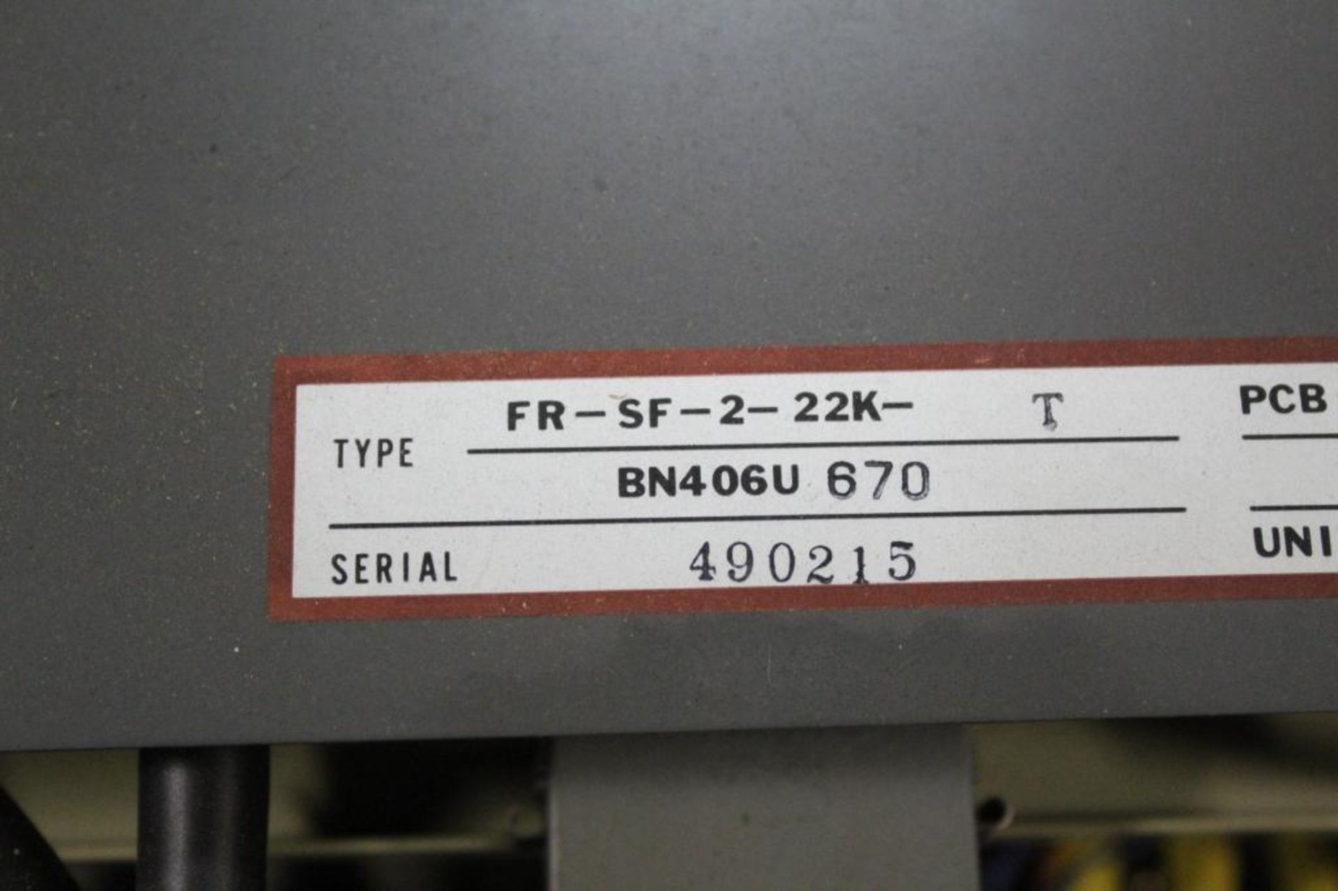 Mitsubishi FR-SF-2-22K-T AC Spindle Controller - Image 2 of 2