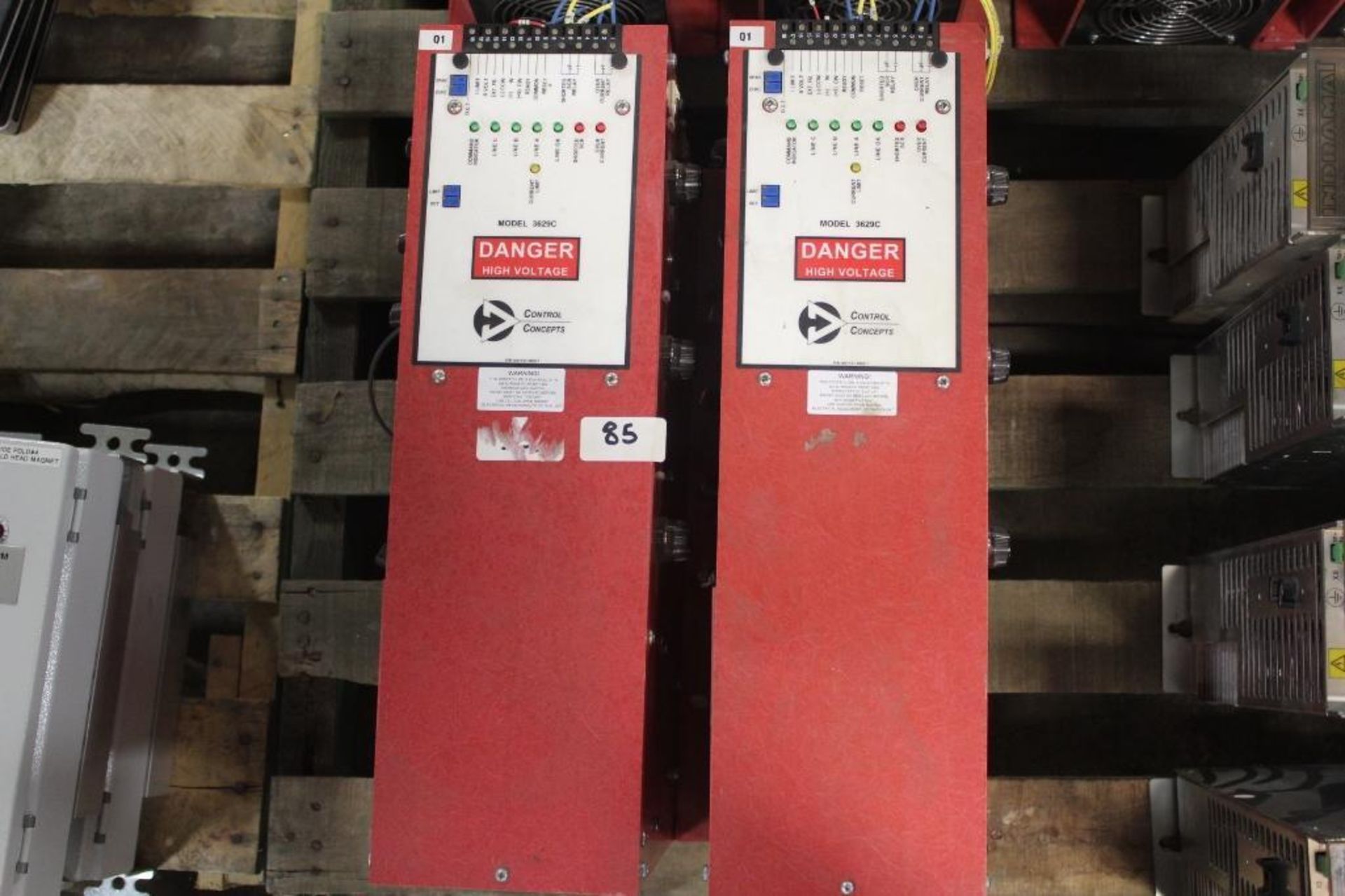 (Lot of 2) Control Concepts 3629C Drive