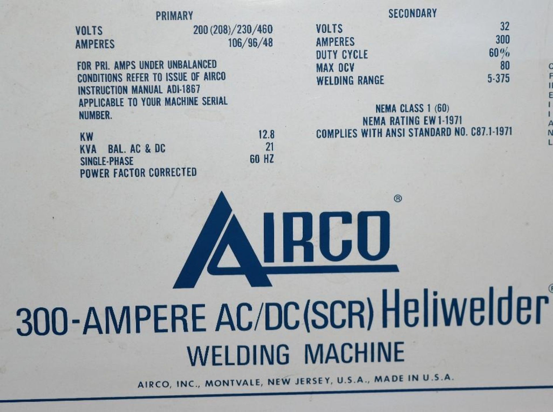 Jetline SWC-3B Portable Longitudinal Seam Welder S/N: 7728 - Image 21 of 24