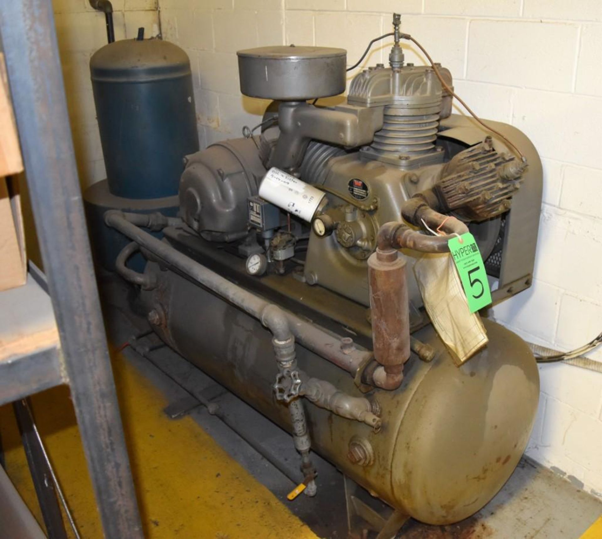 Worthington 25 HP Model BN Air Compressor S/N: BN2153A