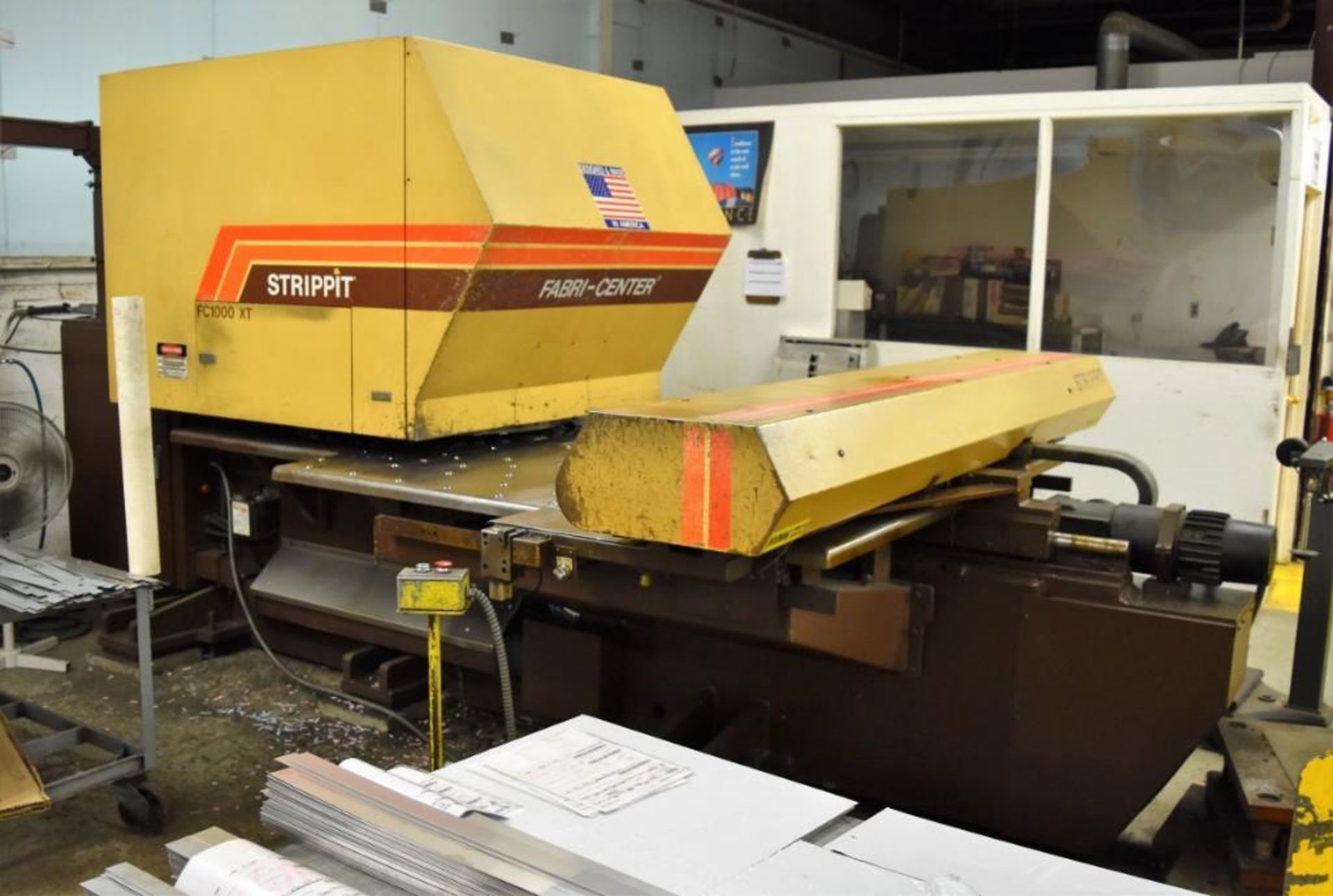 Strippit 30-Ton Model FC-1000XT CNC Turret Punch S/N: 9-037113088C - Image 7 of 12