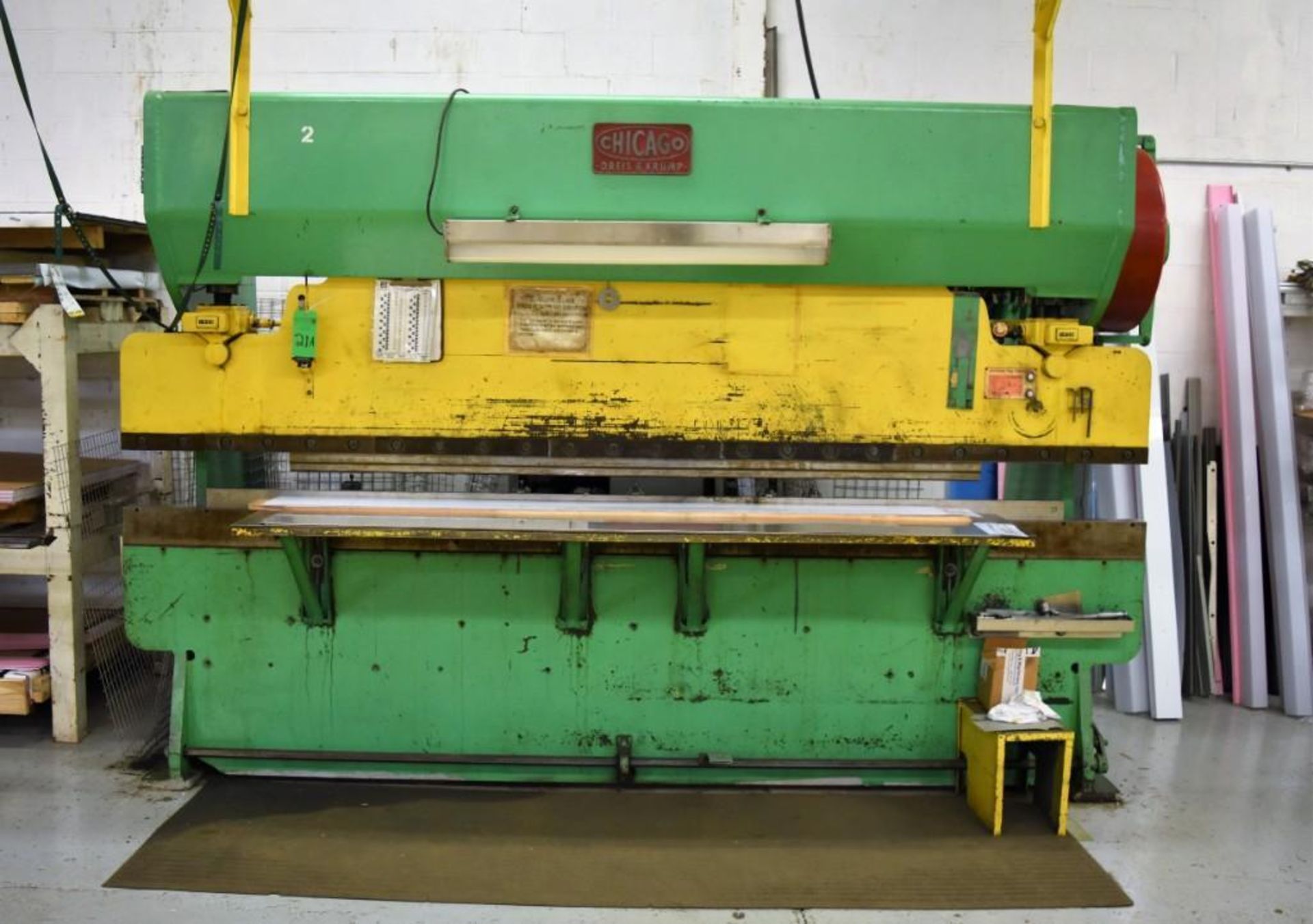 Dreis & Krump 60/90-Ton x 12' Model 1012-L Mechanical Press Brake S/N: L-12326 - Image 2 of 11