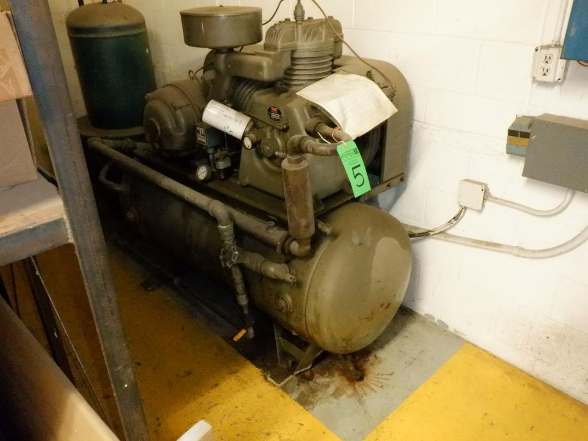 Worthington 25 HP Model BN Air Compressor S/N: BN2153A - Image 2 of 9