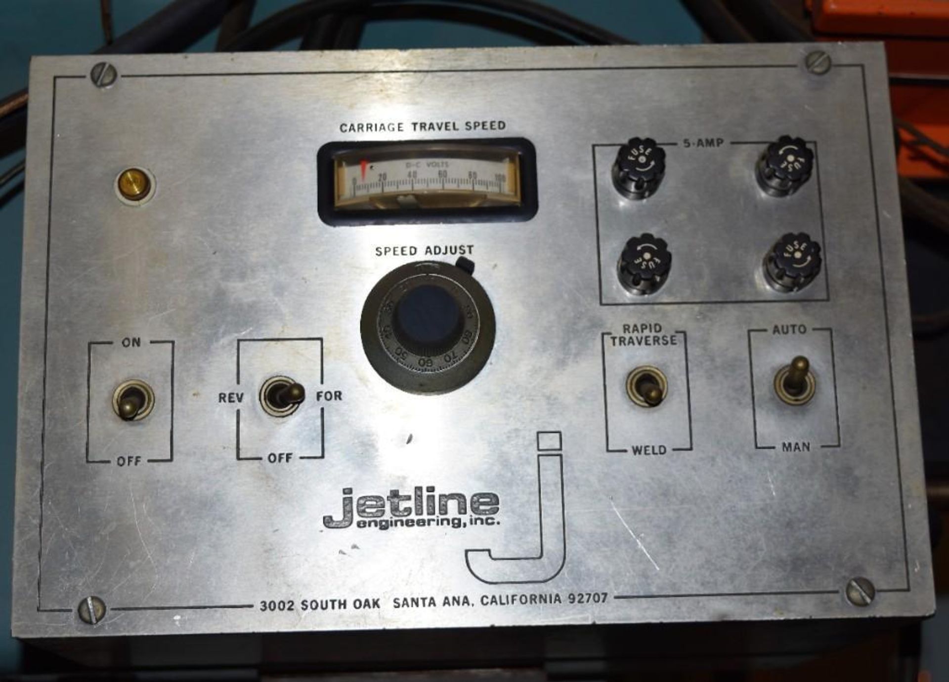 Jetline SWC-3B Portable Longitudinal Seam Welder S/N: 7728 - Image 23 of 24