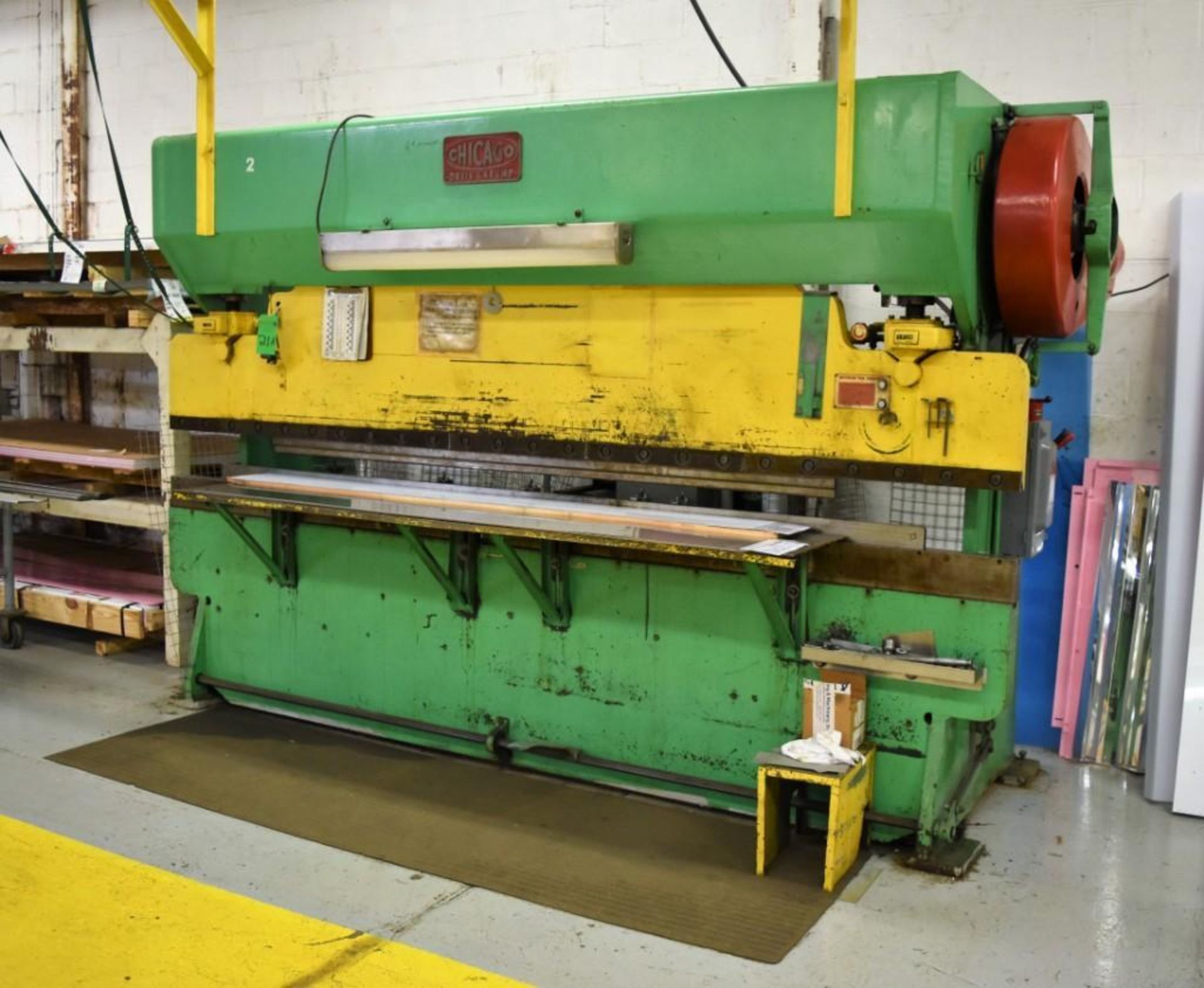 Dreis & Krump 60/90-Ton x 12' Model 1012-L Mechanical Press Brake S/N: L-12326 - Image 3 of 11