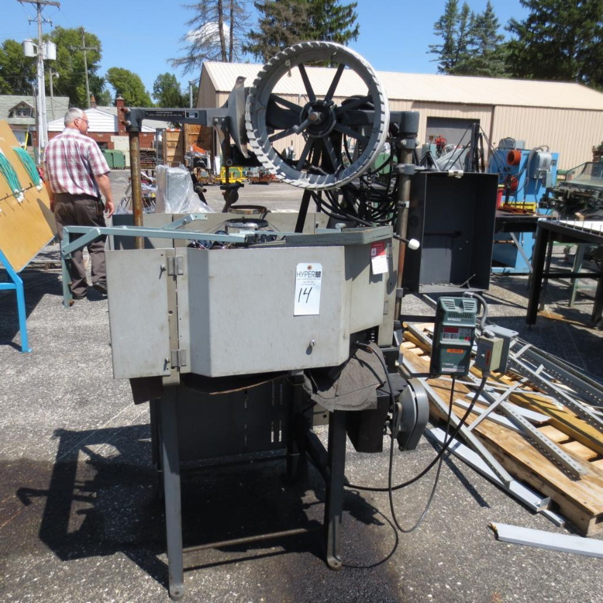 Wardwell Casing Braider Machine located at 707 Burlington Ave Logansport, IN 46947