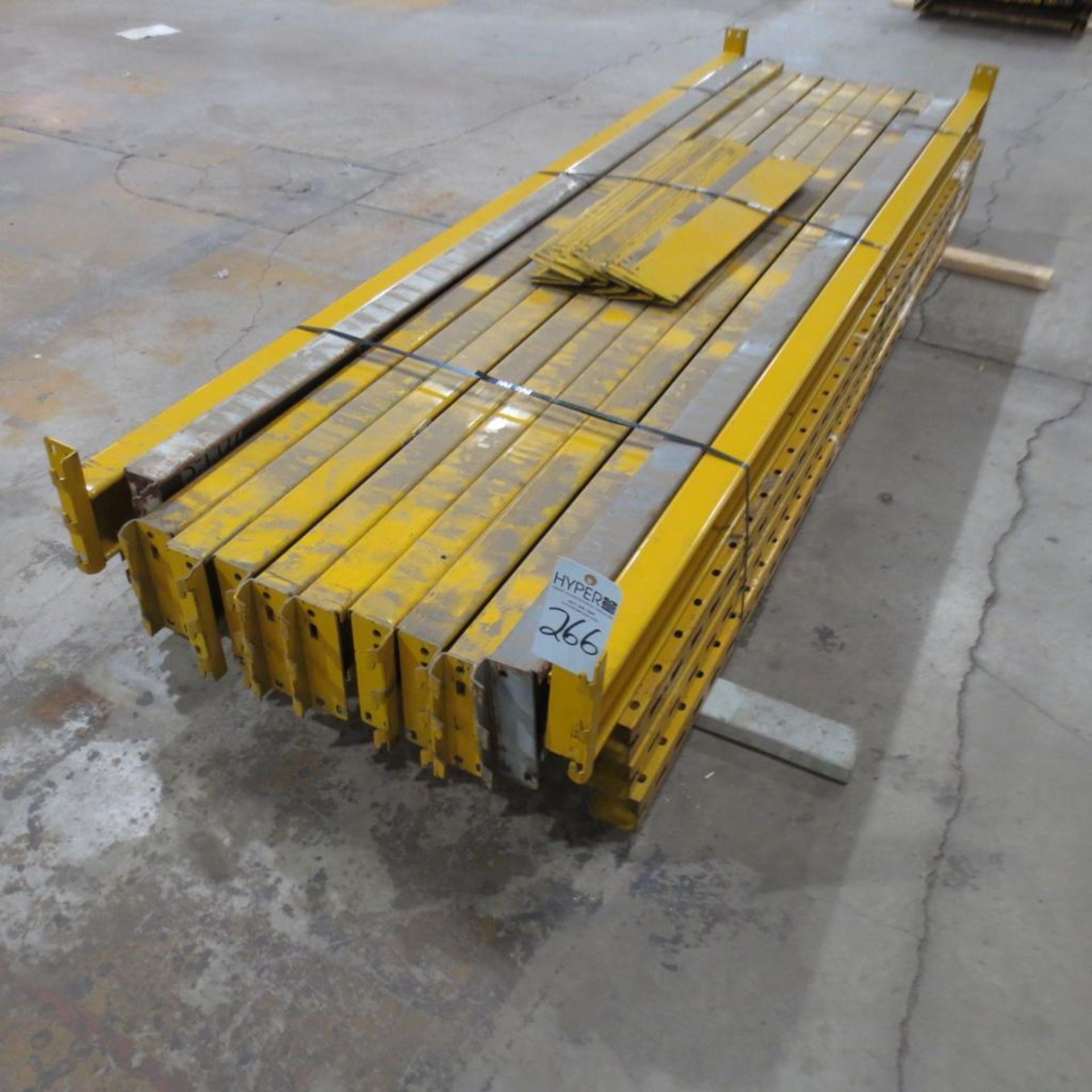 Pallet Racking, (3) 9' X 3' Legs, (12) 112" Cross Beam located at 1002 Perry Street, Junction City,