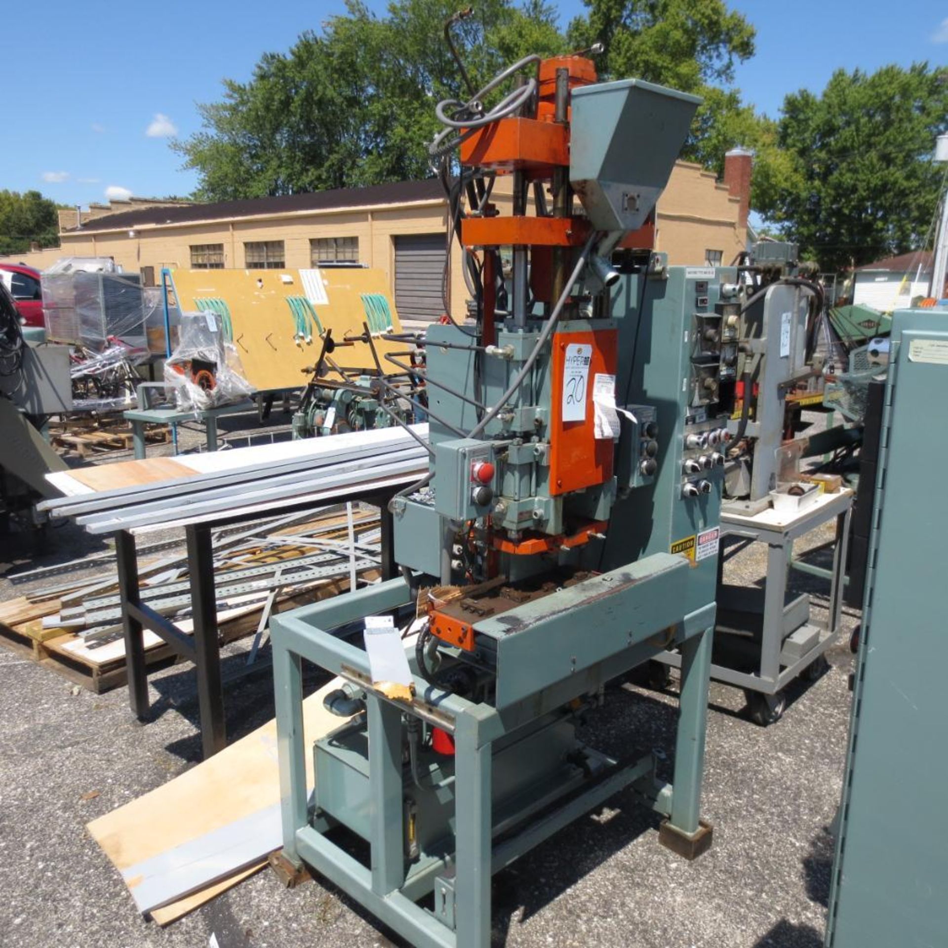 5-Ton Type MM120-05 Injection Molder Machine located at 707 Burlington Ave Logansport, IN 46947