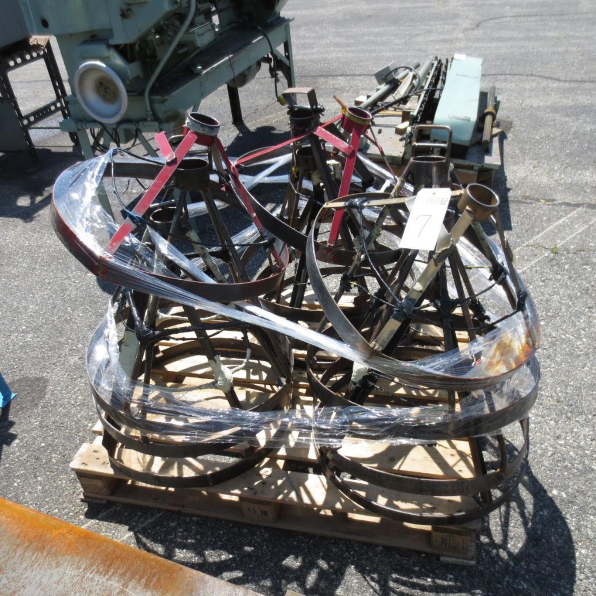 Assorted Wire Guides On One Skid located at 707 Burlington Ave Logansport, IN 46947