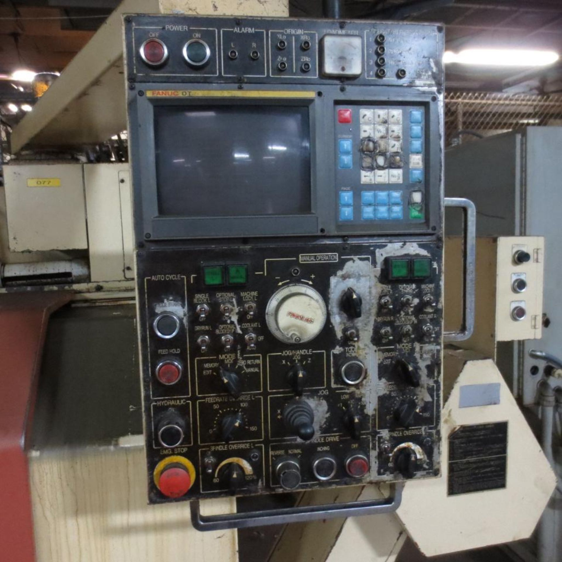 Okama & Howa Model ACT 2SP-1 Twin Spindle CNC Turning Center, S/N 22315, Fanuc OT CNC Control. Loadi - Image 2 of 5