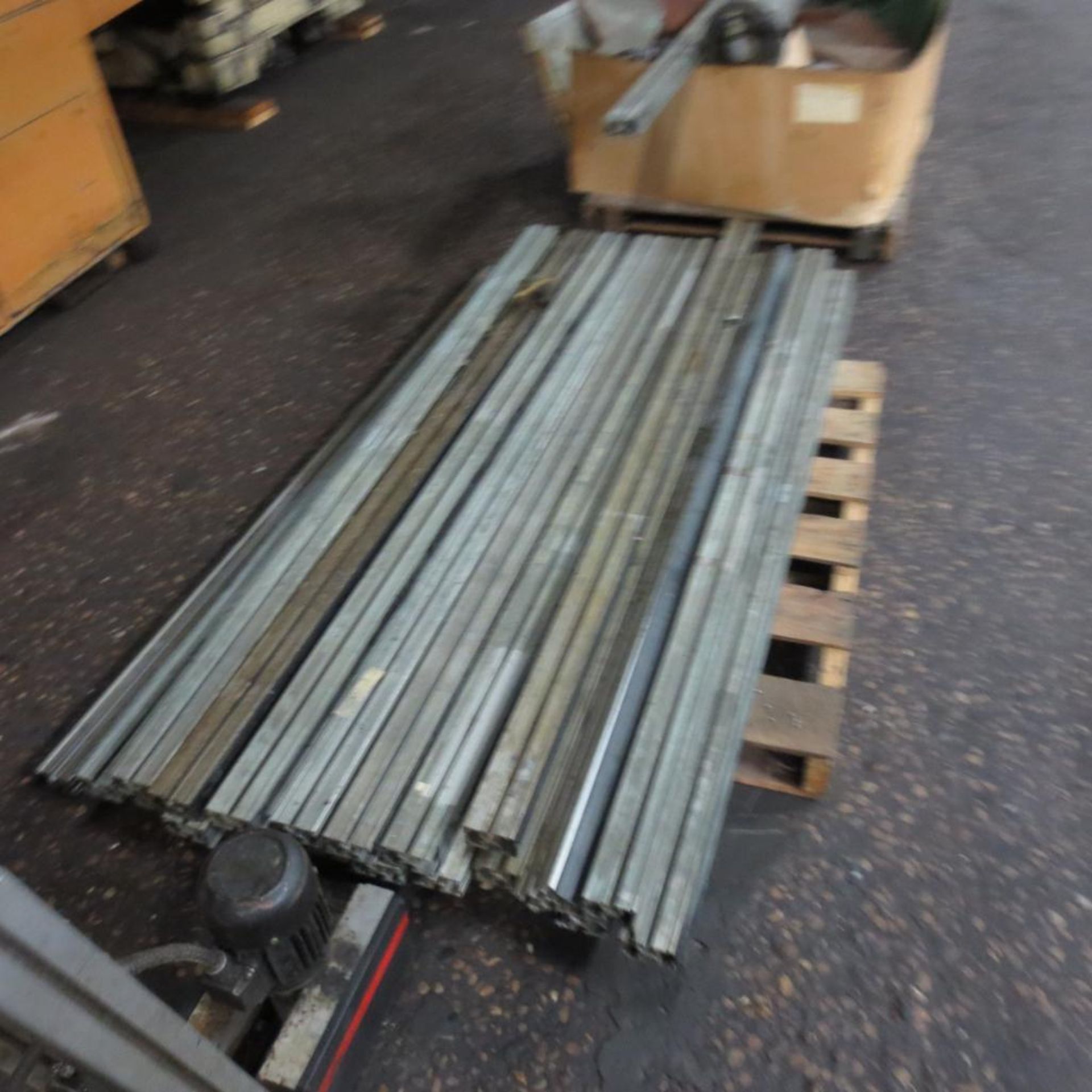 Row of Aluminum Frame for Conveyors and Fencing and Orange Fence. Loading Fee is $150.00 - Image 4 of 5