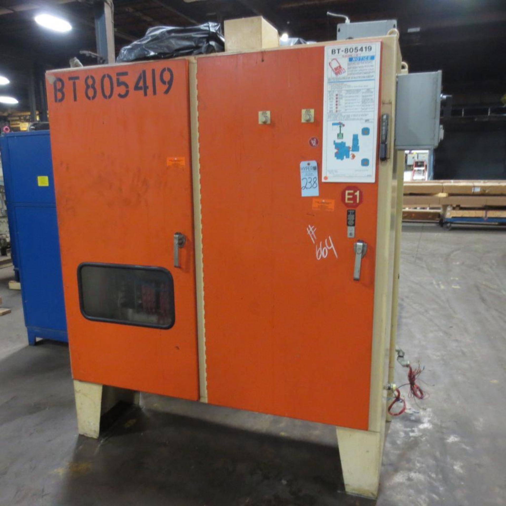 Grinder Control Cabinet. Loading Fee is $40.00