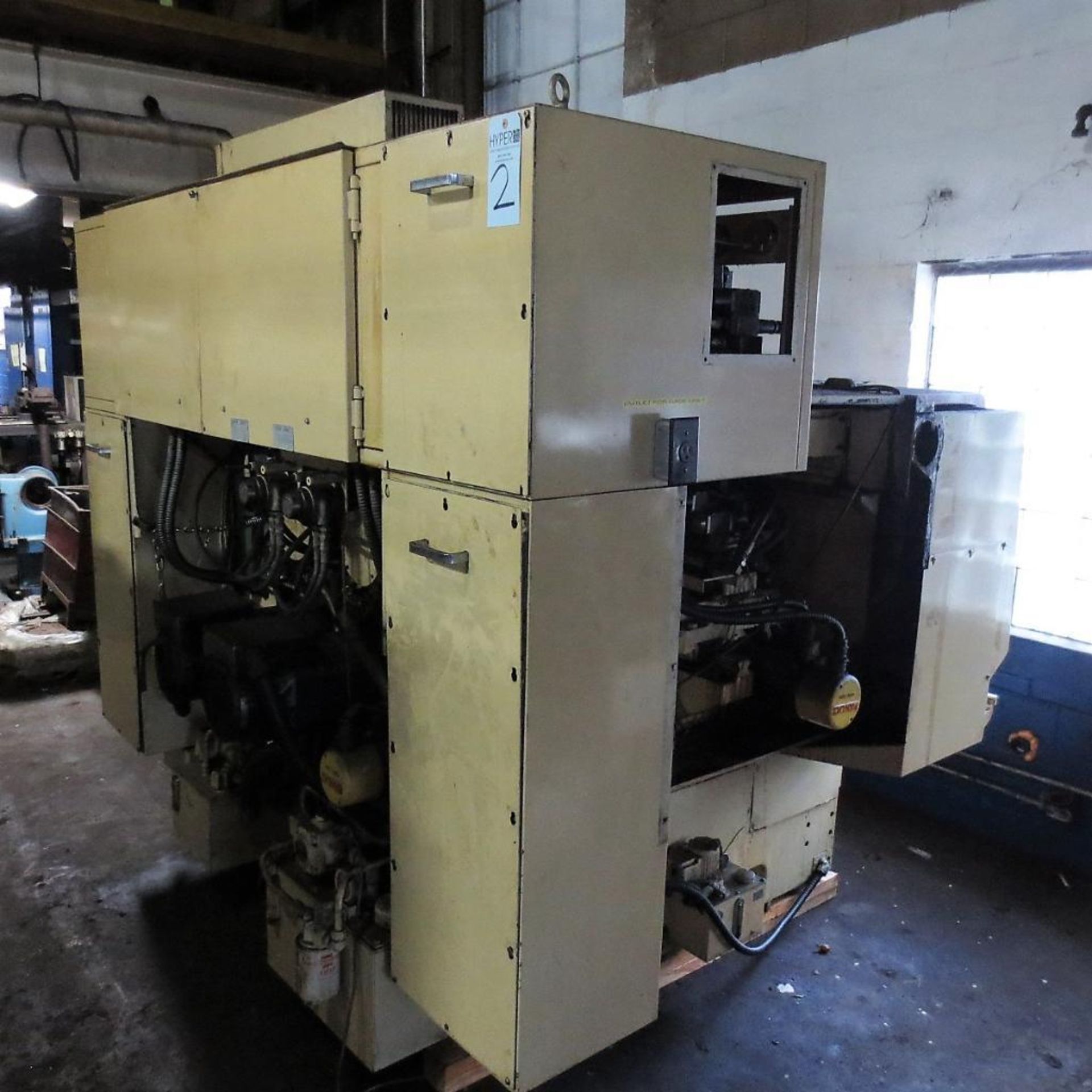 Okuma Model ACT2SP-2 Twin Spindle CNC Turning Center S/N: 23246, Fanuc CNC Control. Loading Fee is $ - Image 9 of 10