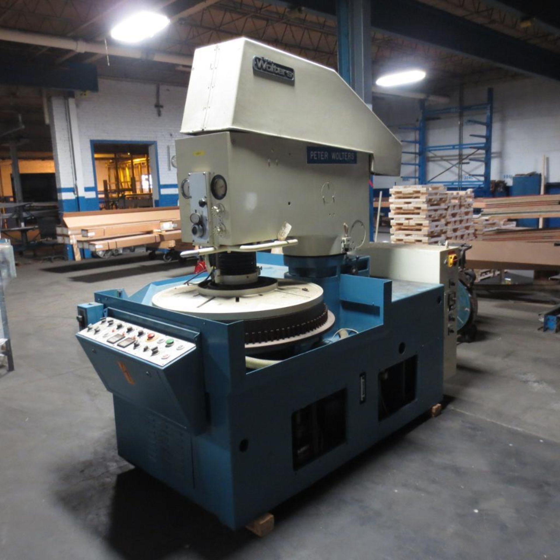 Peter Wolters 30" Type AL2 Rotary Lapping Machine S/N: 366, 3-KW Spindle Drive. Loading Fee is $550. - Image 4 of 6