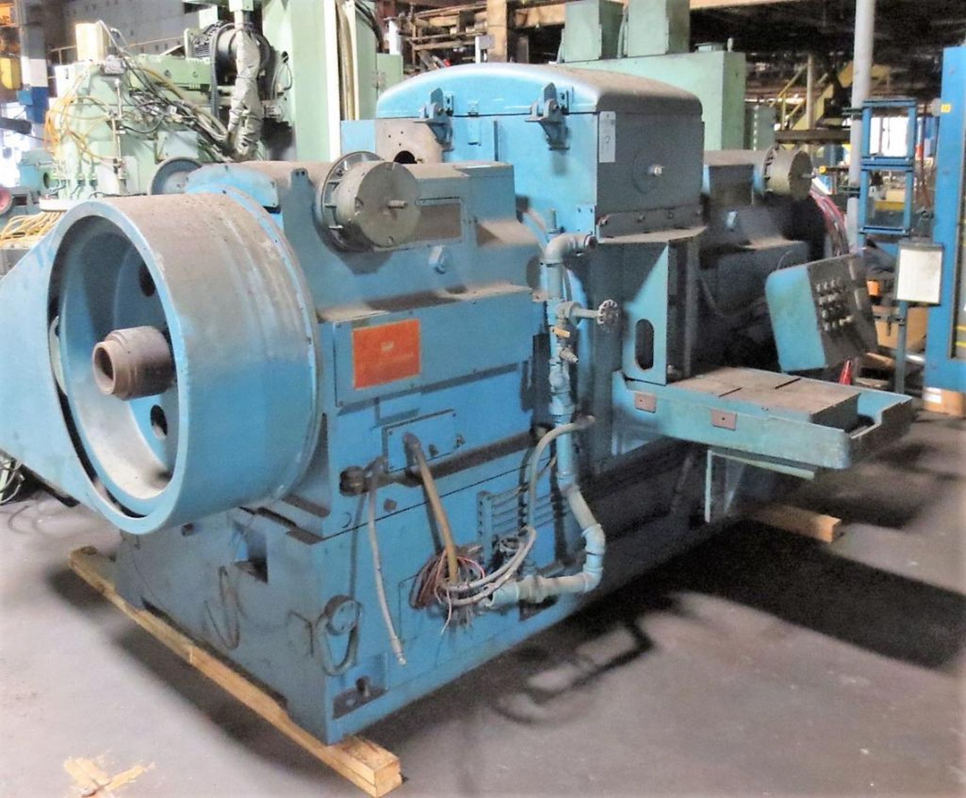 Besly Double Disc Grinder, (1) Motor Drives, Push-Button Controls. Loading Fee is $950.00