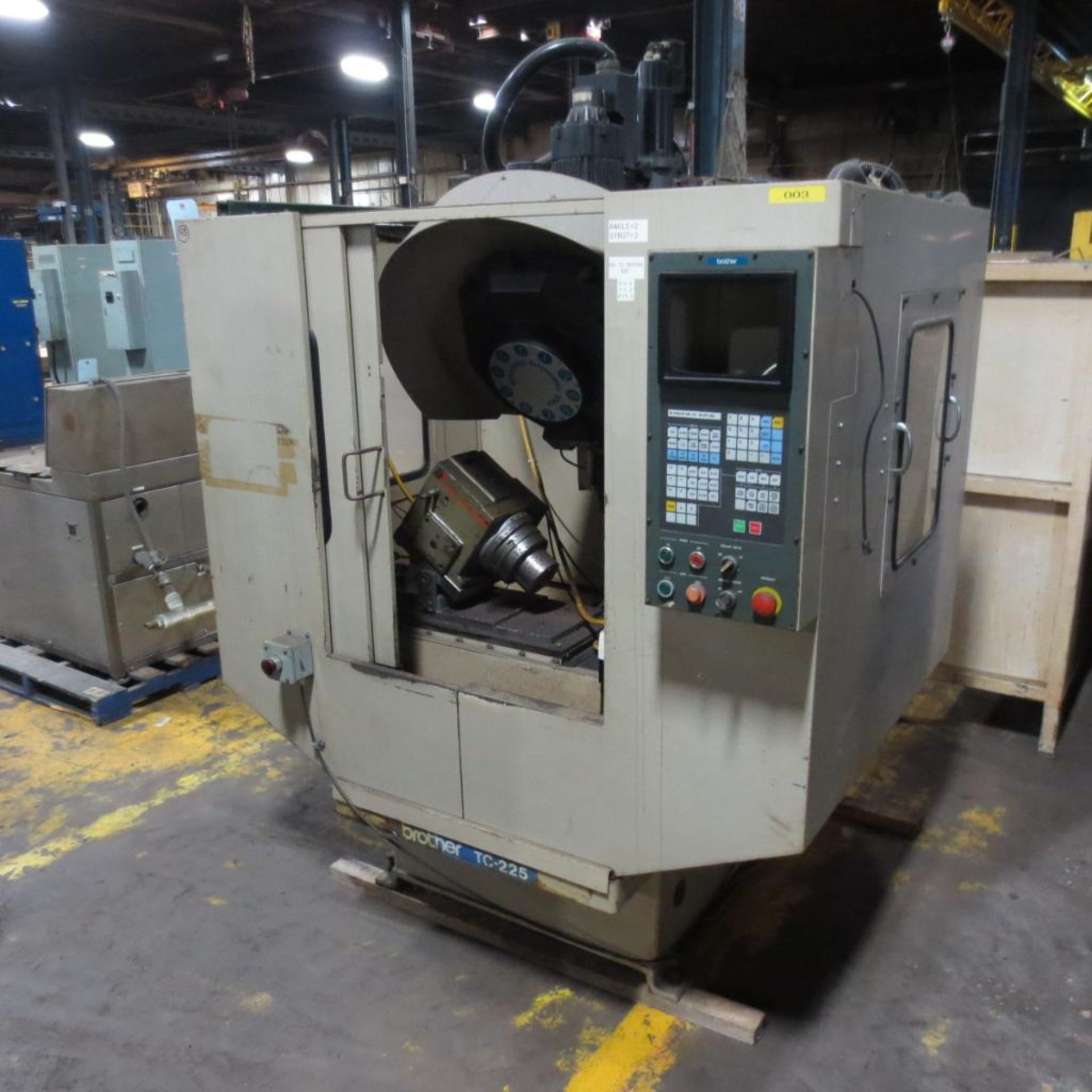 Brother TC-225 CNC Tapping Center. Loading Fee is $350.00