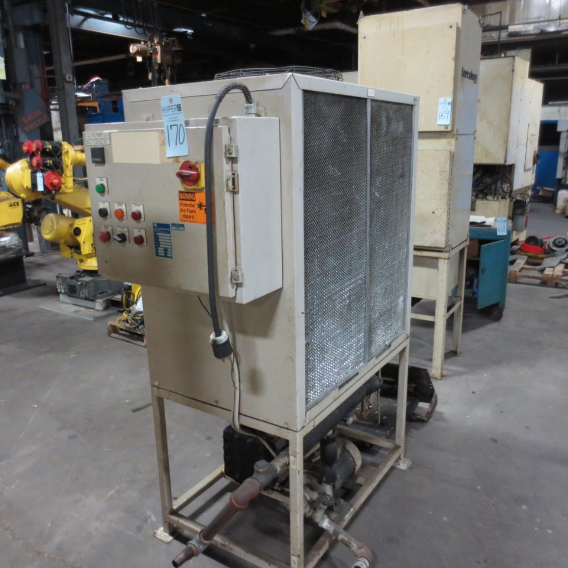 Koolant Koolers Model 3000 P-CL-SST Chiller S/N 8762. Loading Fee is $50.00