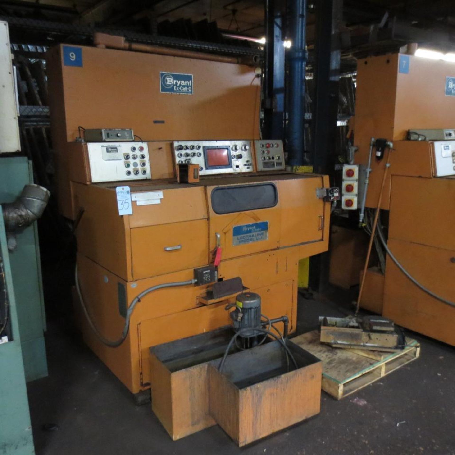 Bryant EX-Cell-0 LL1 CNC Grinder, S/N W-16891. Loading Fee is $350.00