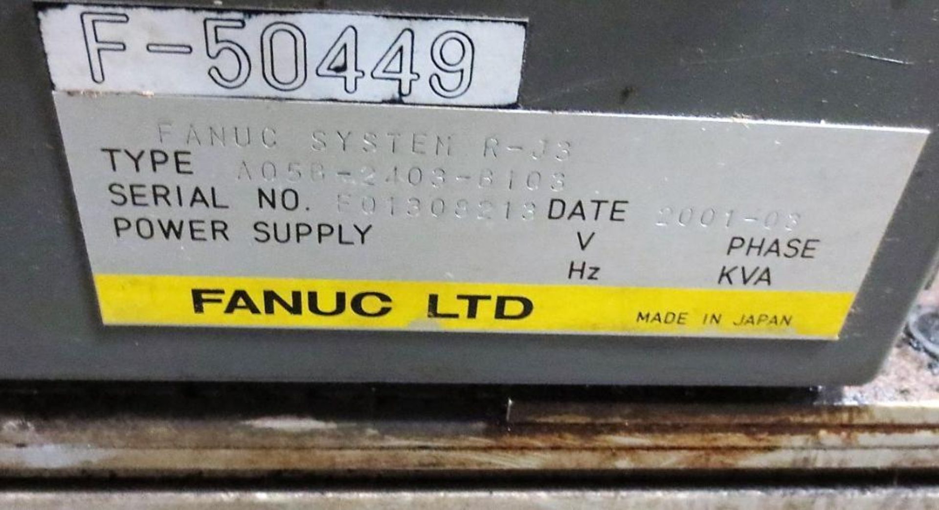 Fanuc M16IT RJ3 Gantry Top Loader 31' With Fanuc Robot M-16ILT, Fanuc SYS RJ3 Control, Arm Fanuc Mod - Image 5 of 13